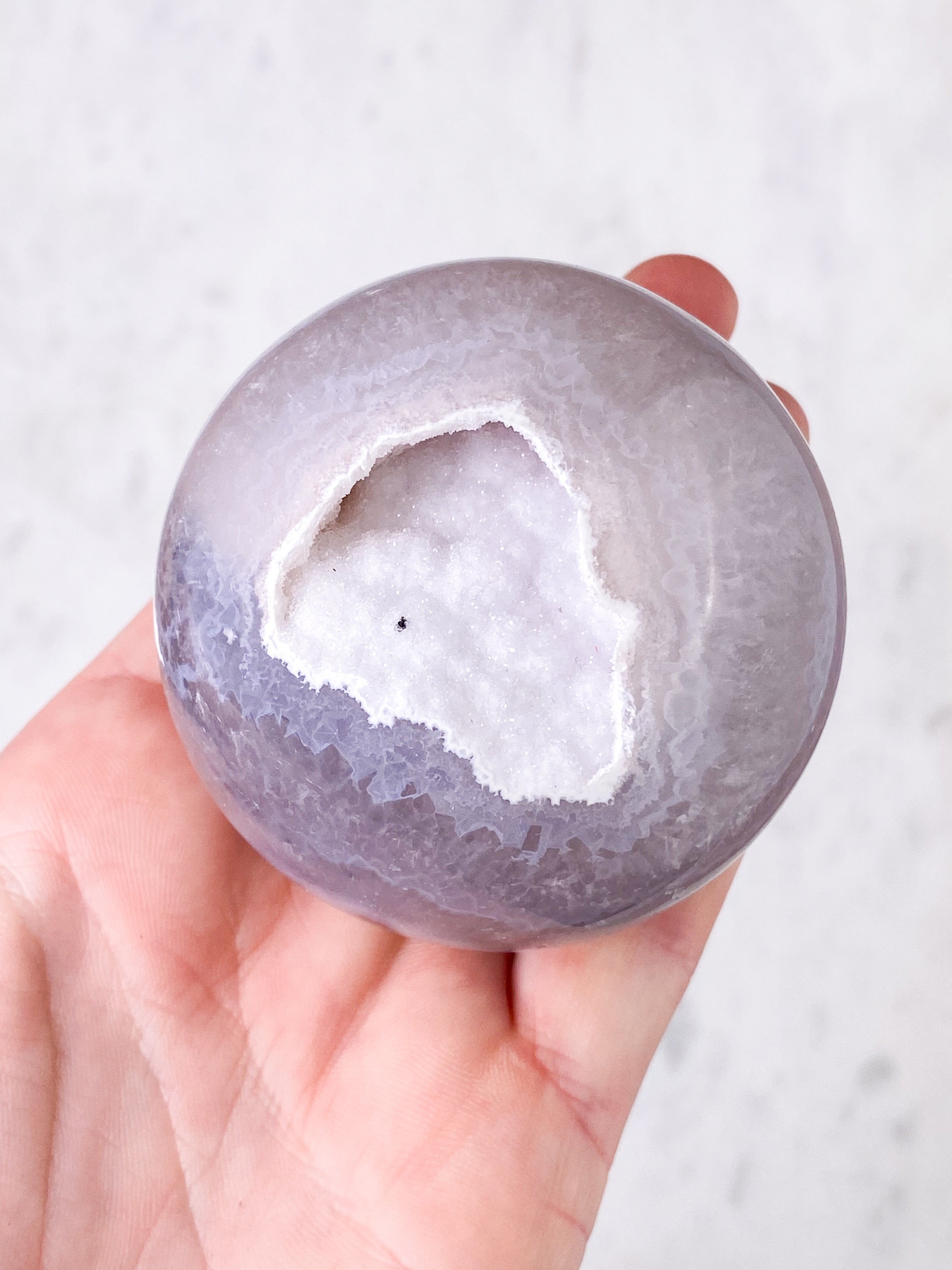 Druzy Agate Ball (No. 5)
