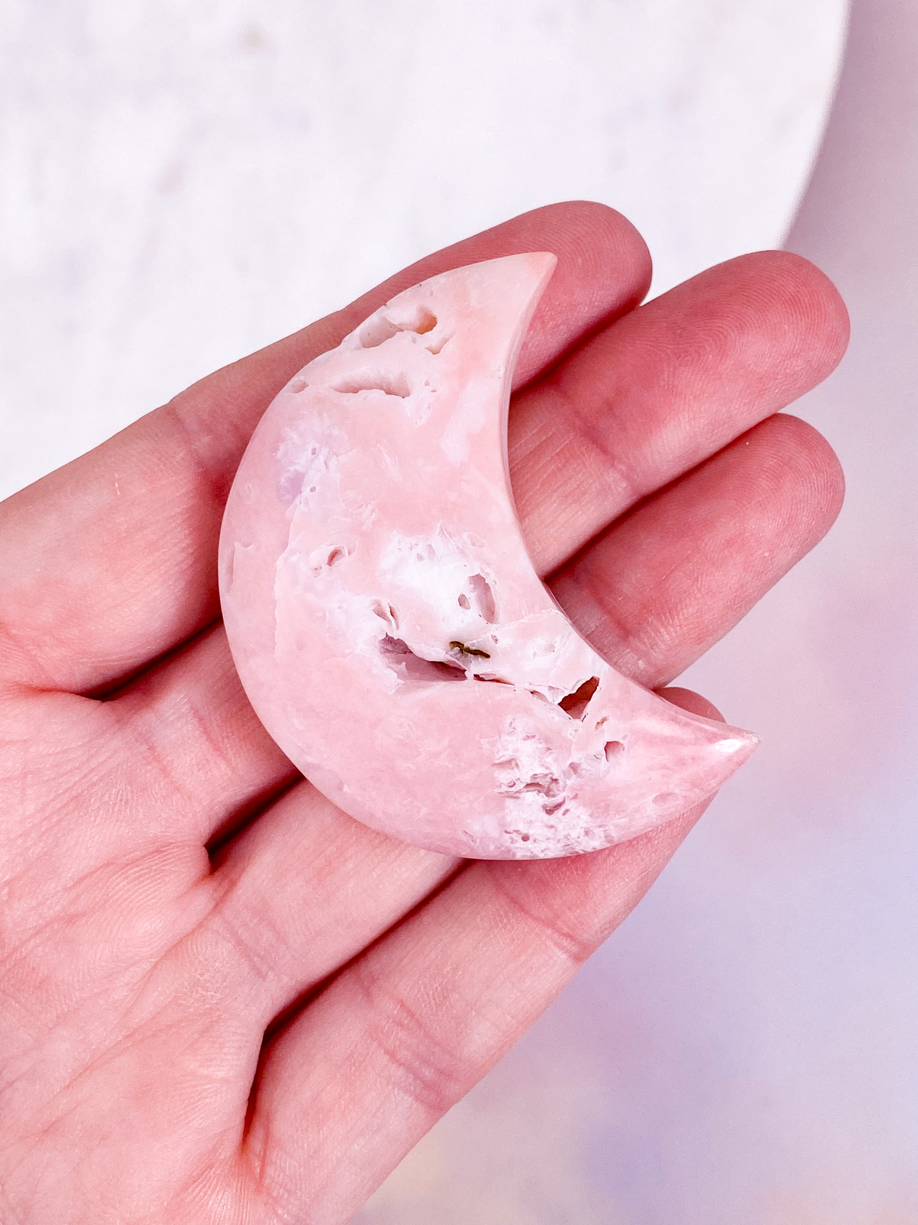 Pink Opal Måne (Nr. 12)