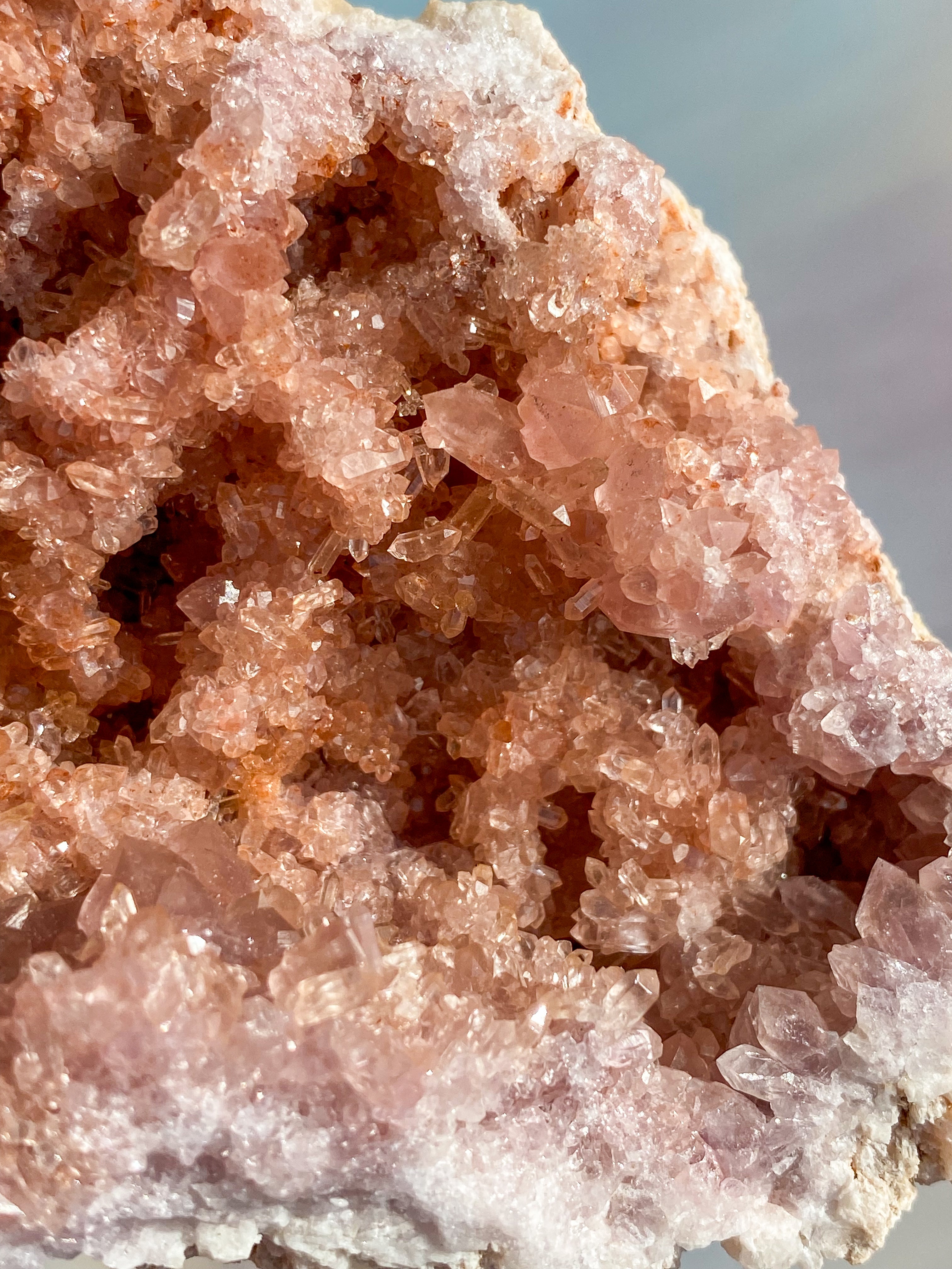 Pink Ametyst Geode - Stor (Nr. 16)