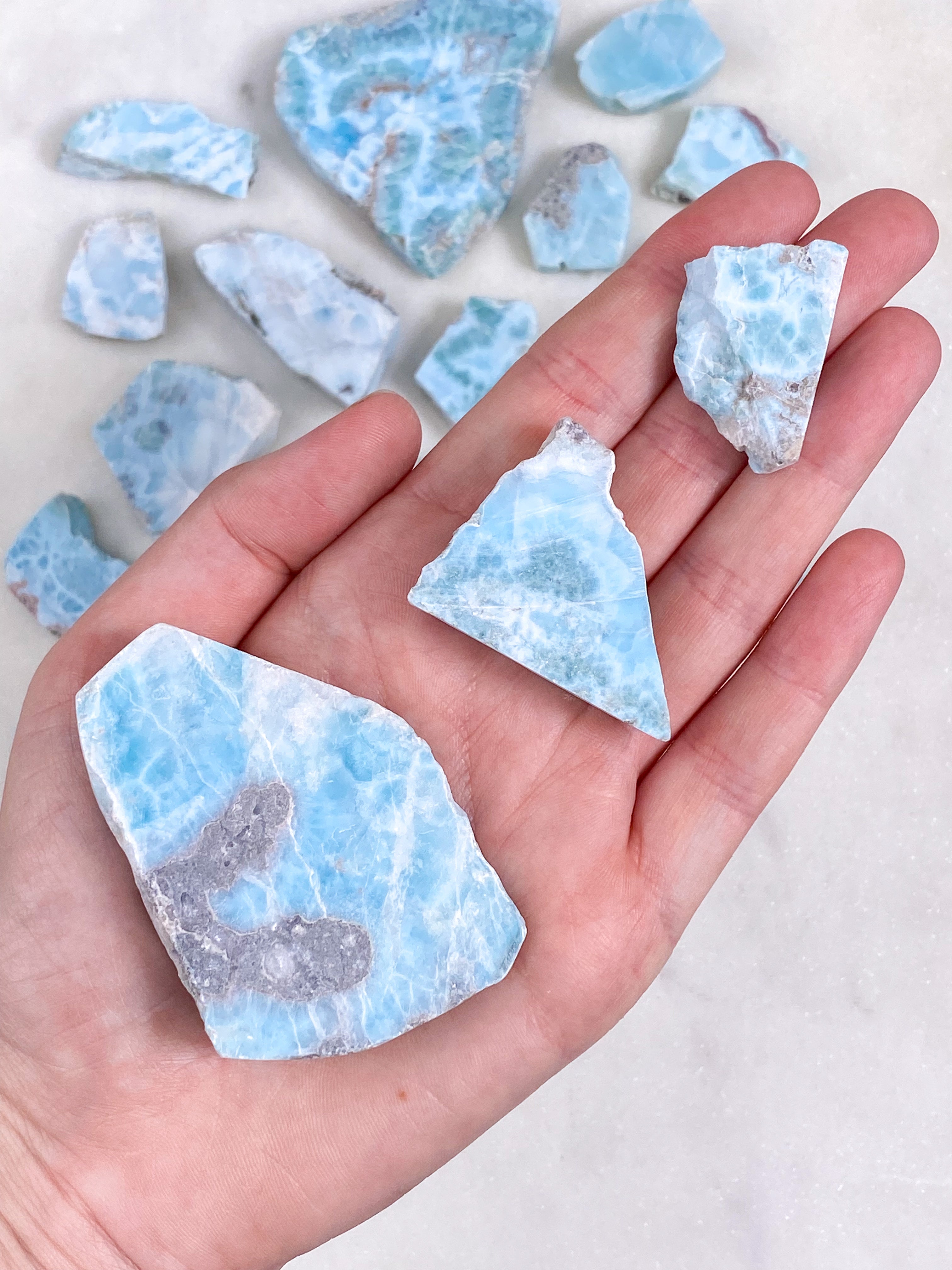 Outlet - Larimar Rå