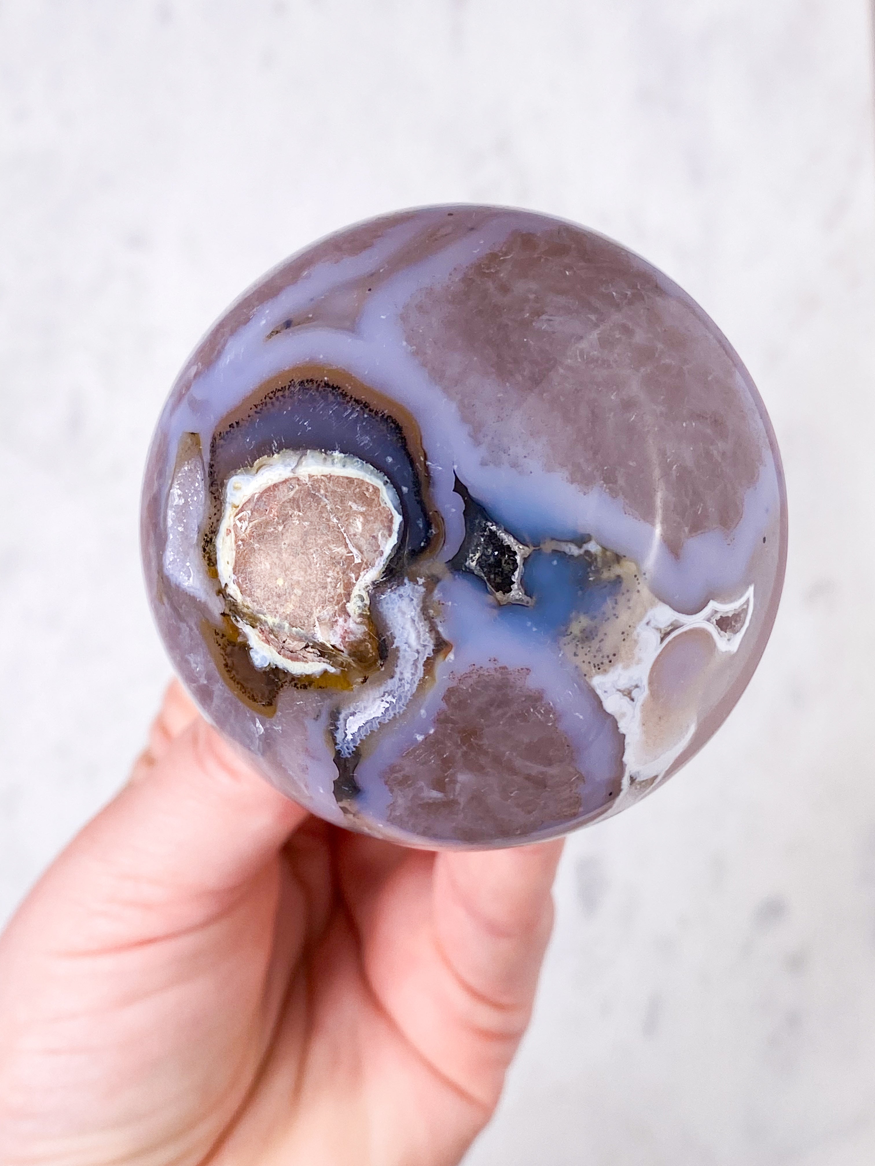 Druzy Agate Ball (No. 5)
