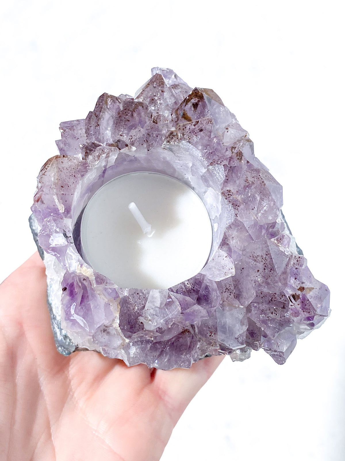 Amethyst Tealight Holder (No. 28)