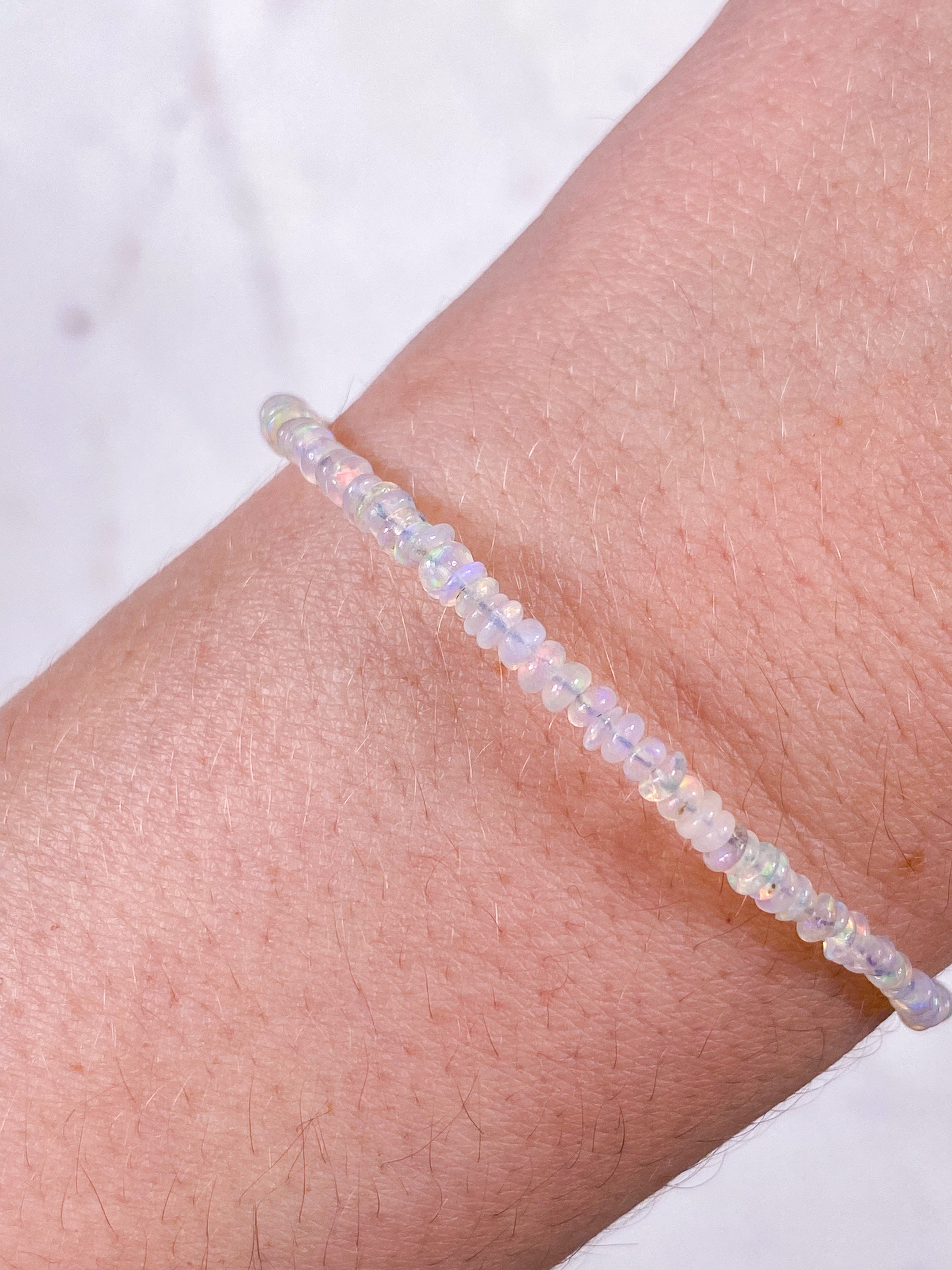 Etiopisk Opal Armbånd