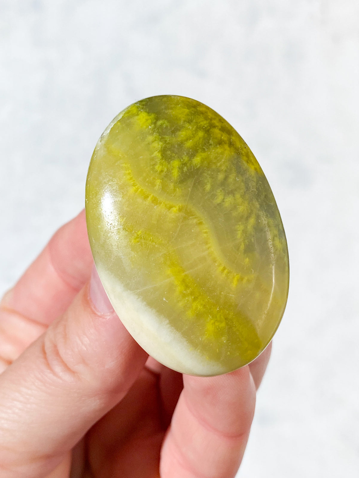 Bumble Bee Calcit Palmstone (Nr. 20)