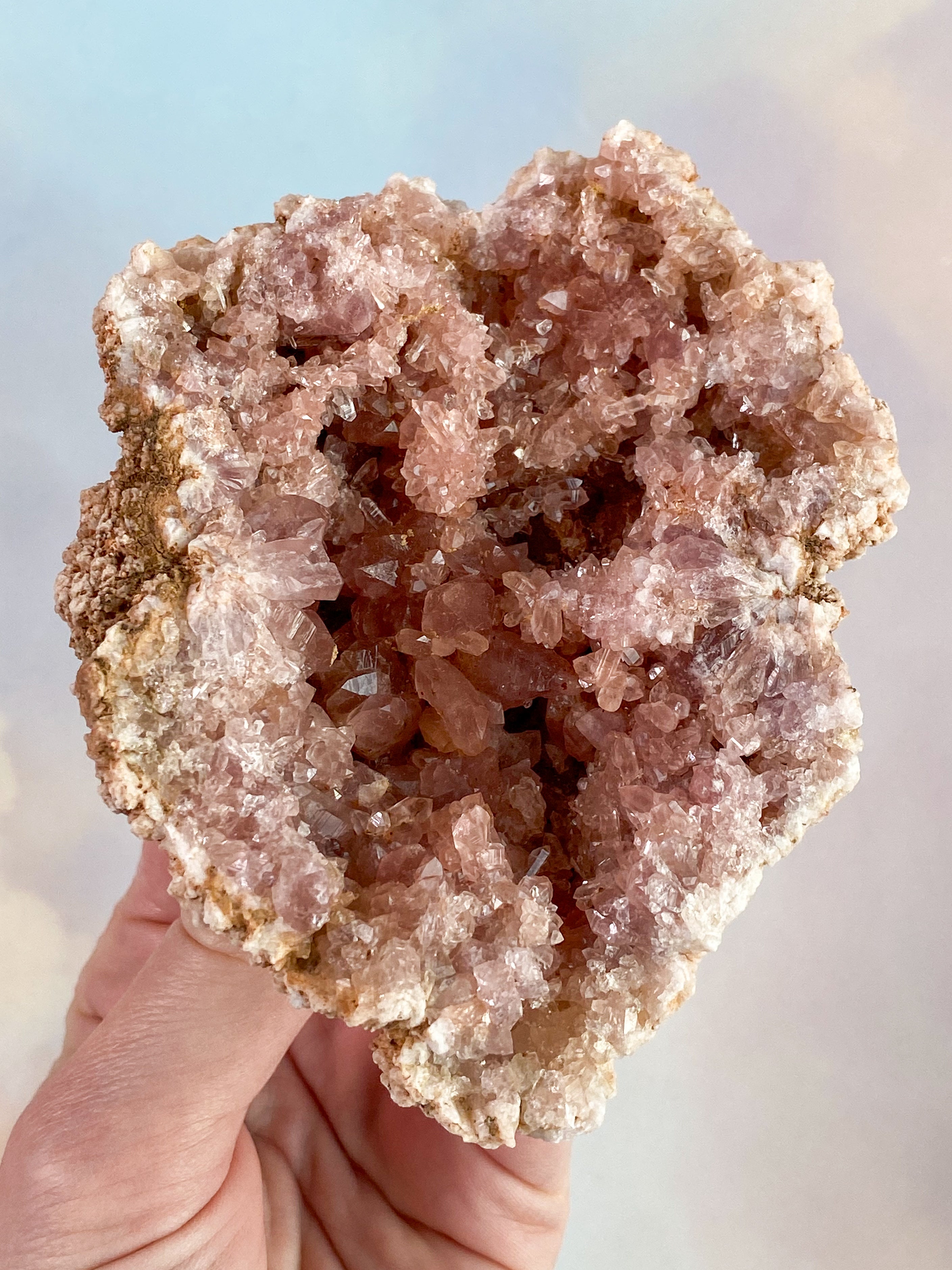 Pink Ametyst Geode (Nr. 4)