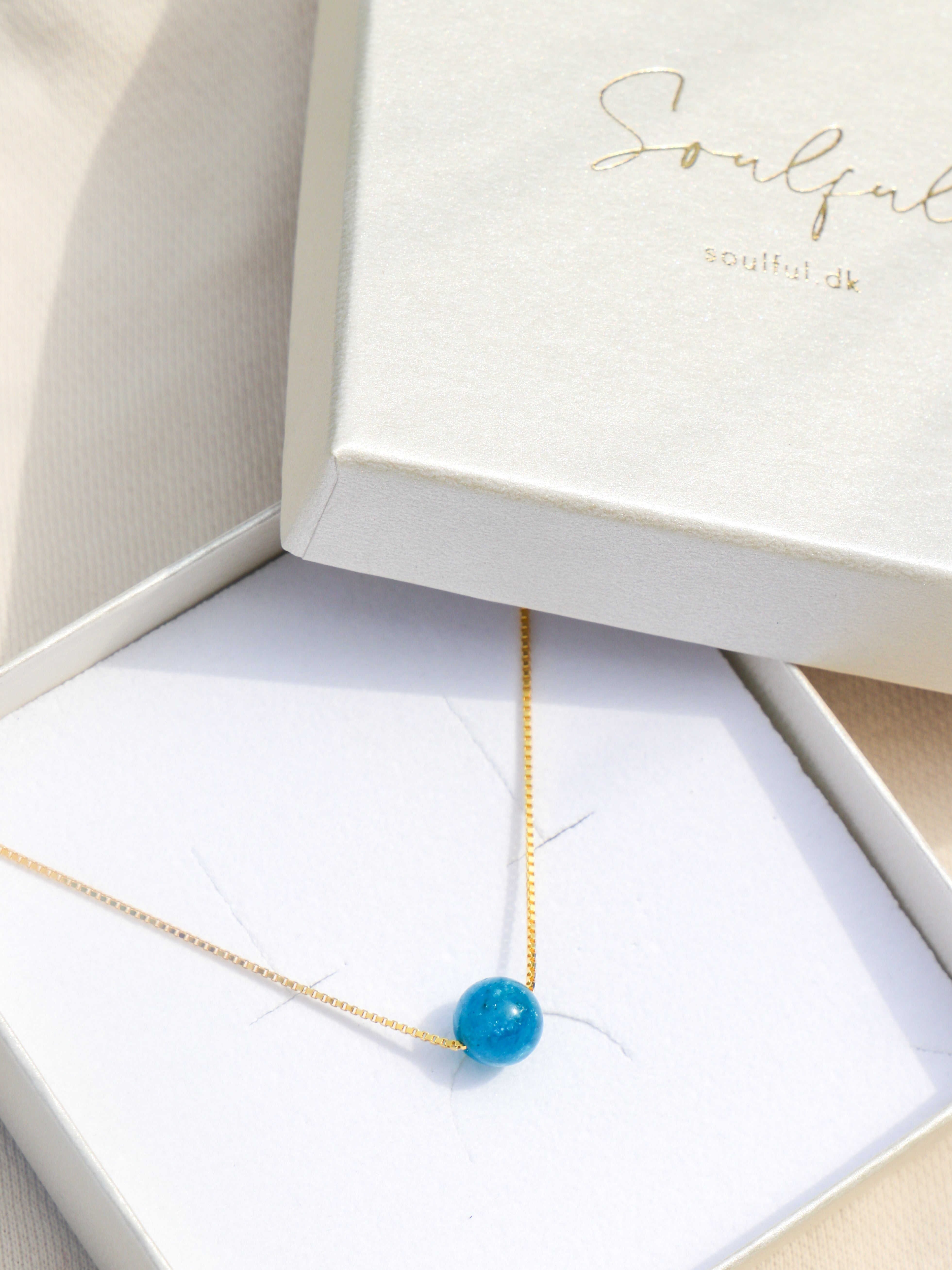 Flow - Intention Gem Necklace (Apatite)