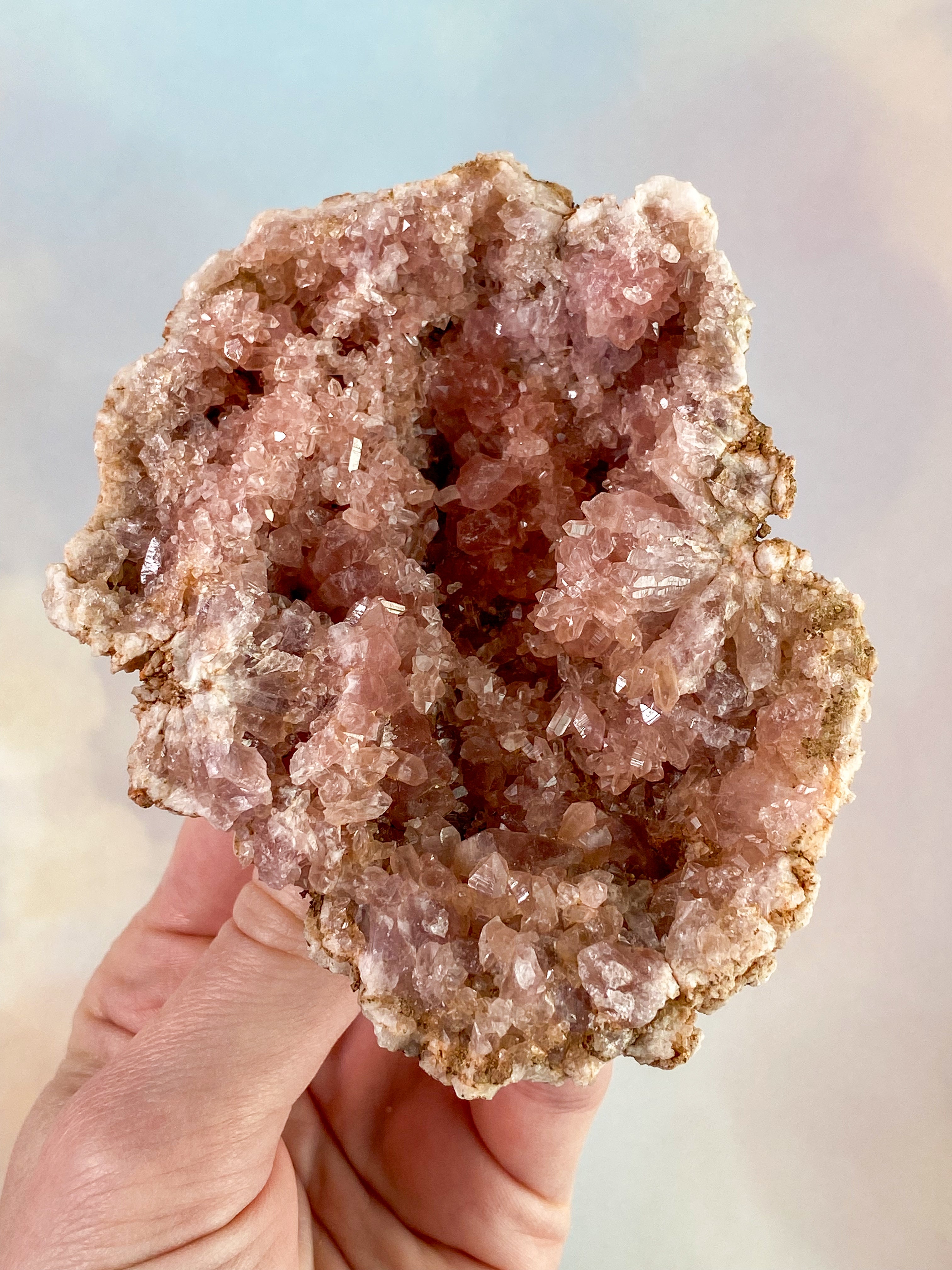 Pink Ametyst Geode - Stor (Nr. 8)