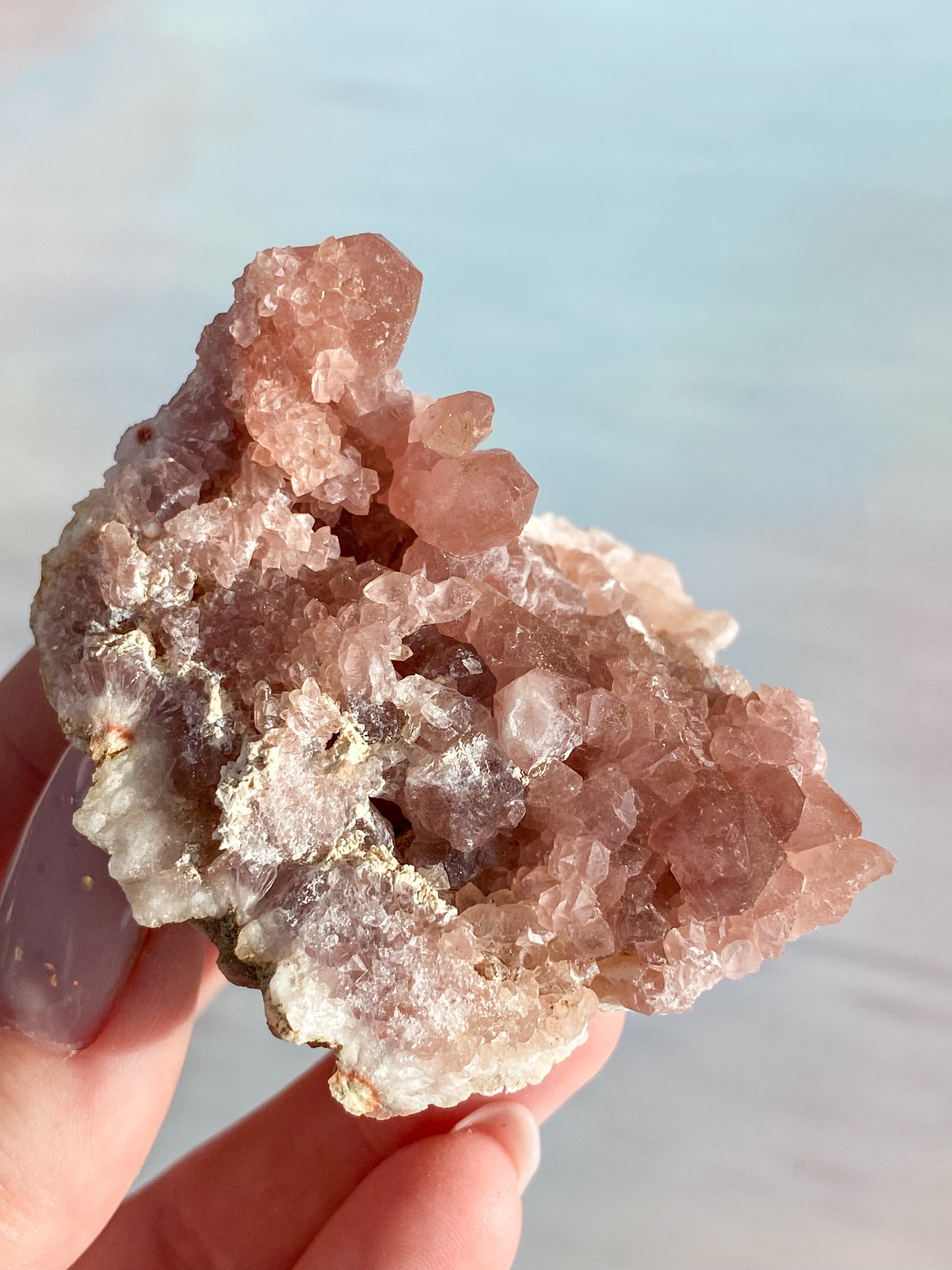 Pink Ametyst Geode (Nr. 15)