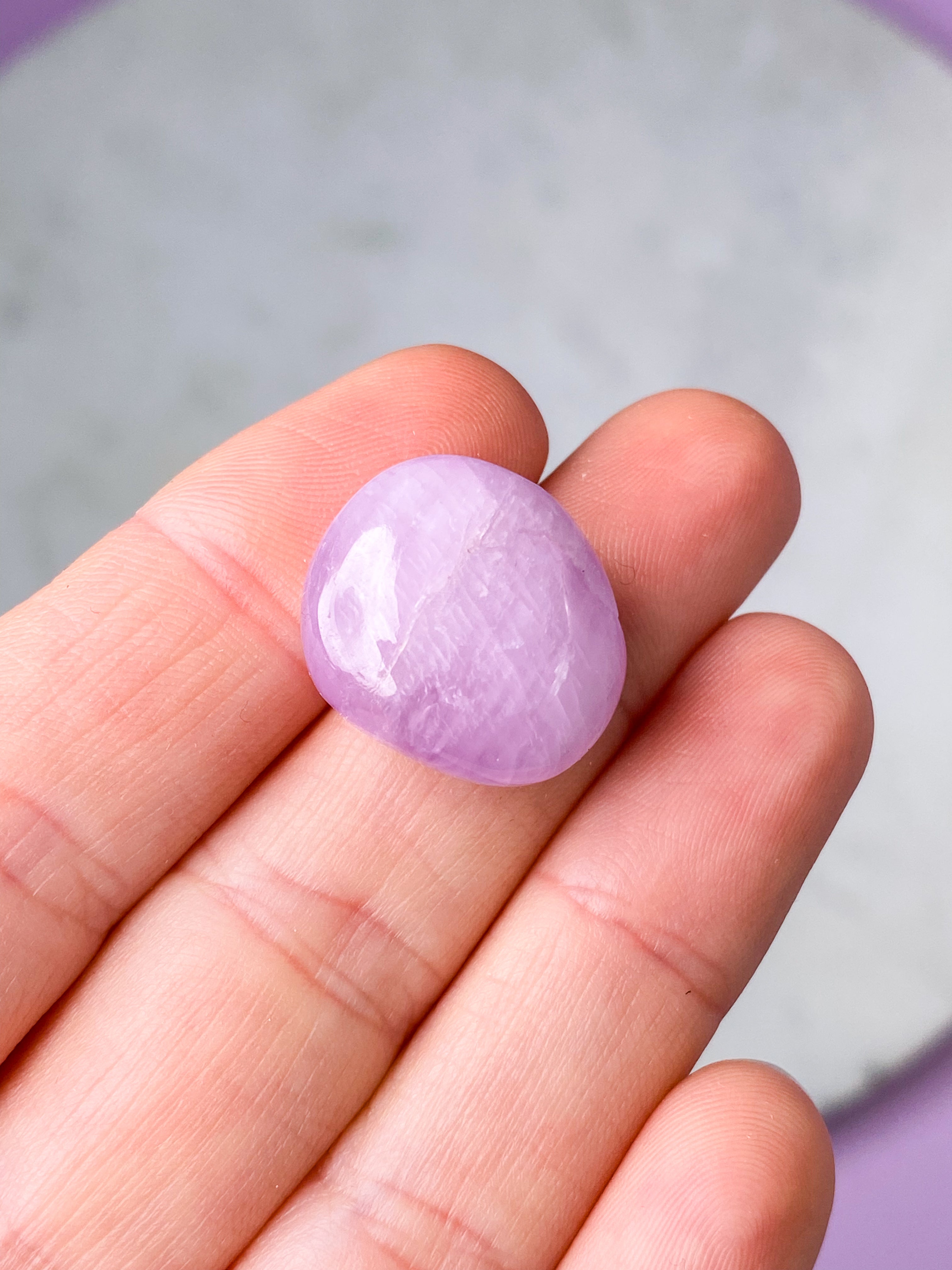 Kunzit Poleret (Nr. 2) Eksklusiv Kvalitet