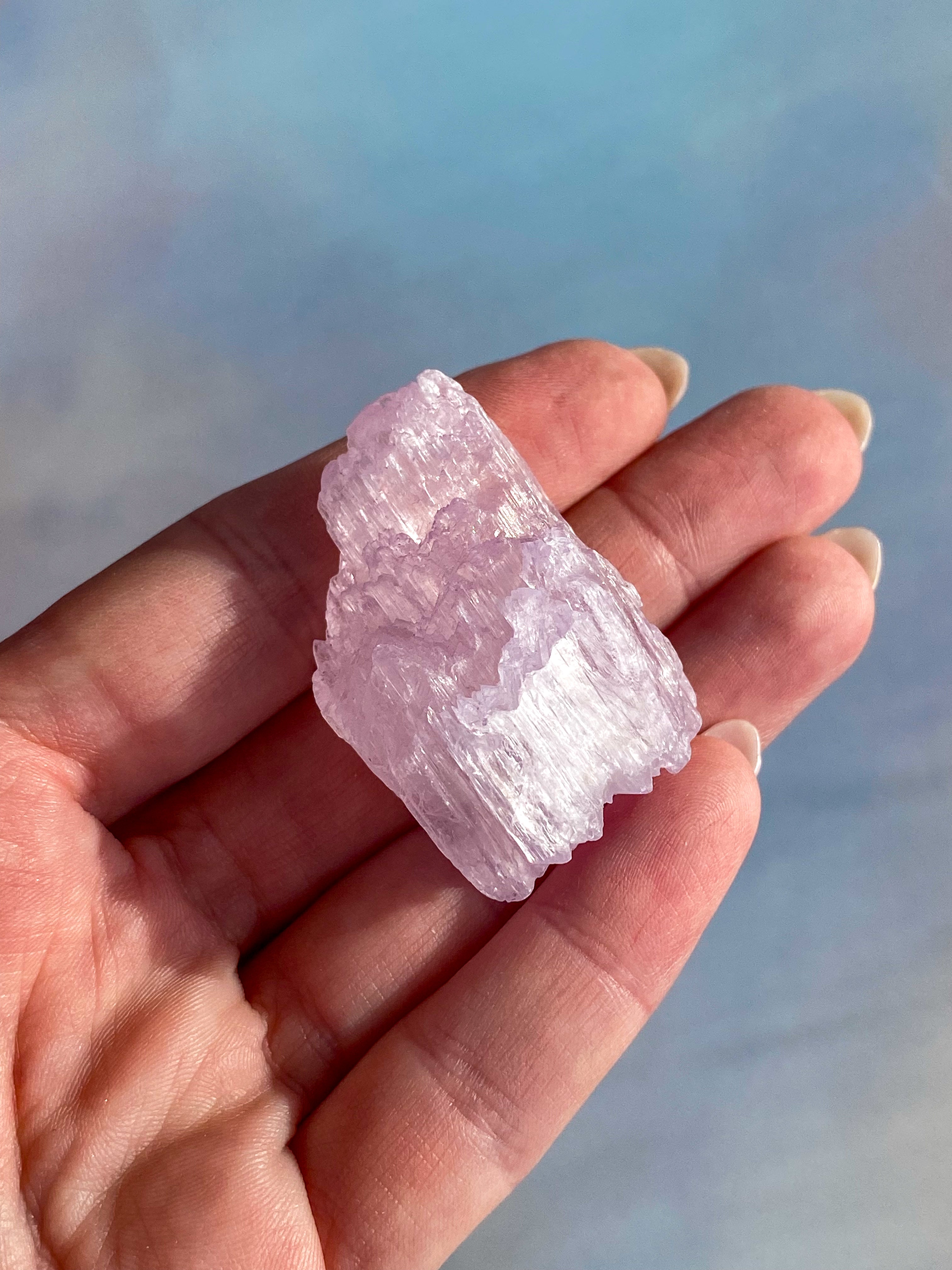 Pink Kunzit (Nr. 7) Eksklusiv Kvalitet