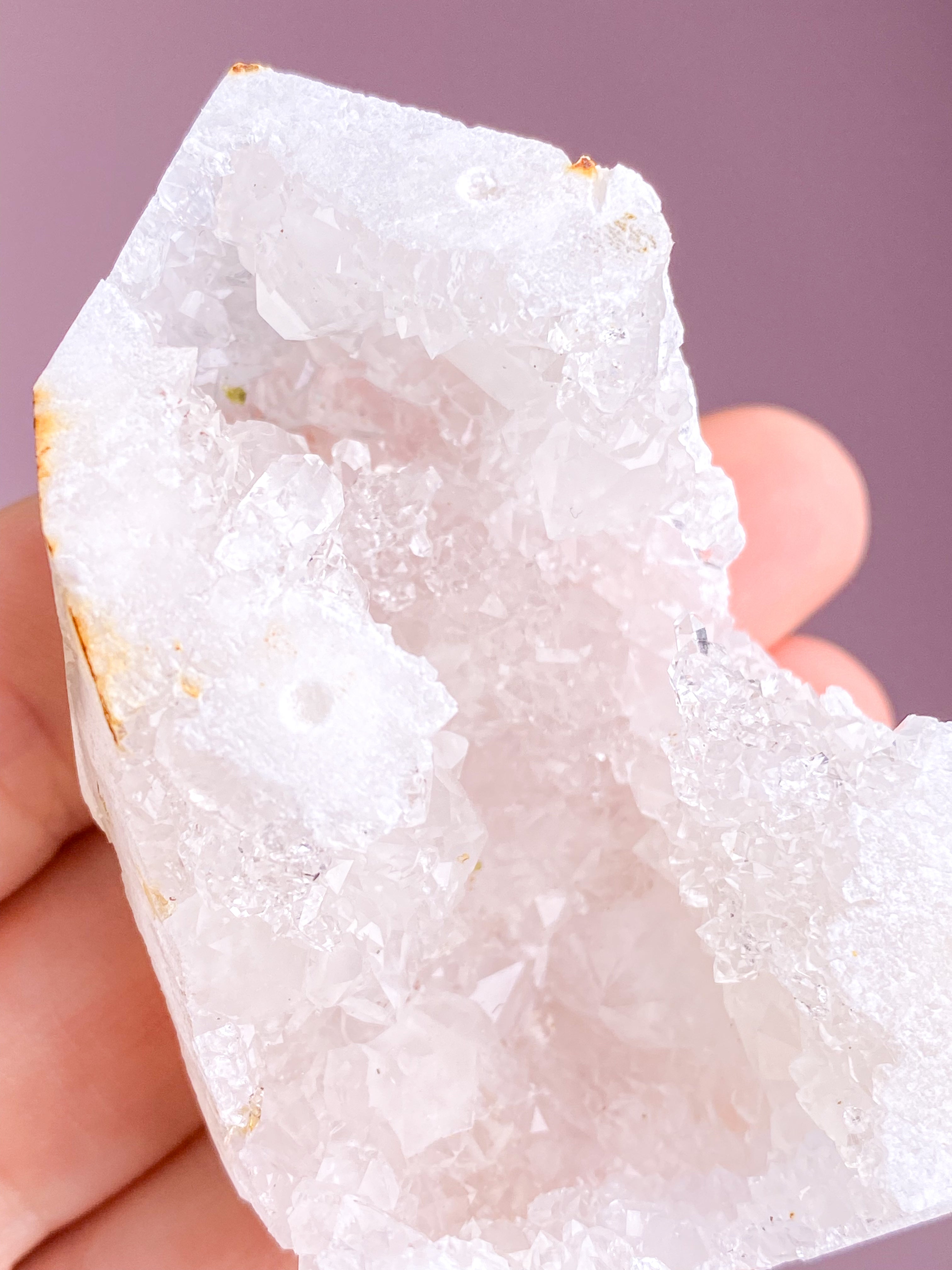 Rock Crystal Geode Tower (No. 15)