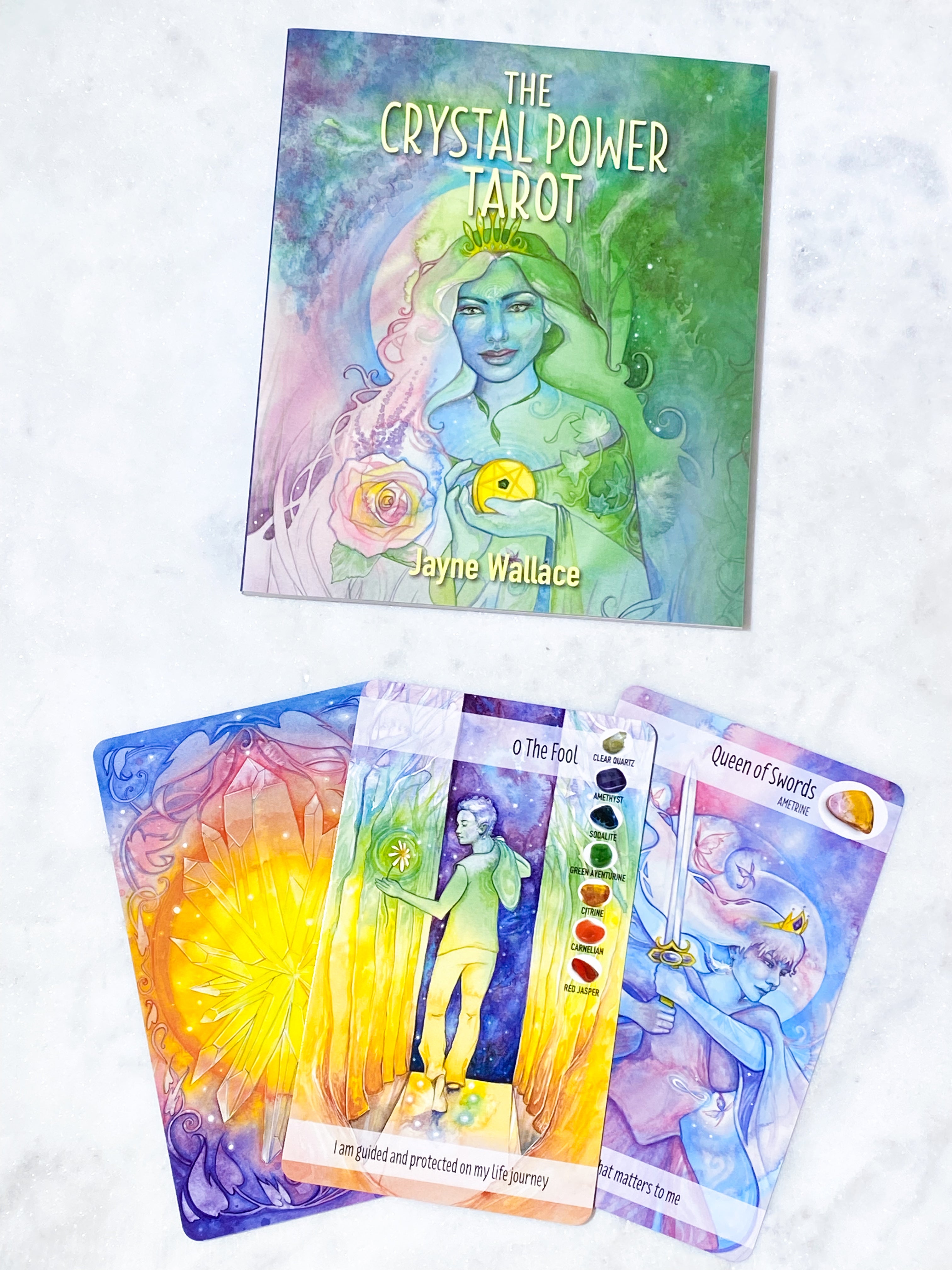 The Crystal Power Tarot af Jayne Wallace
