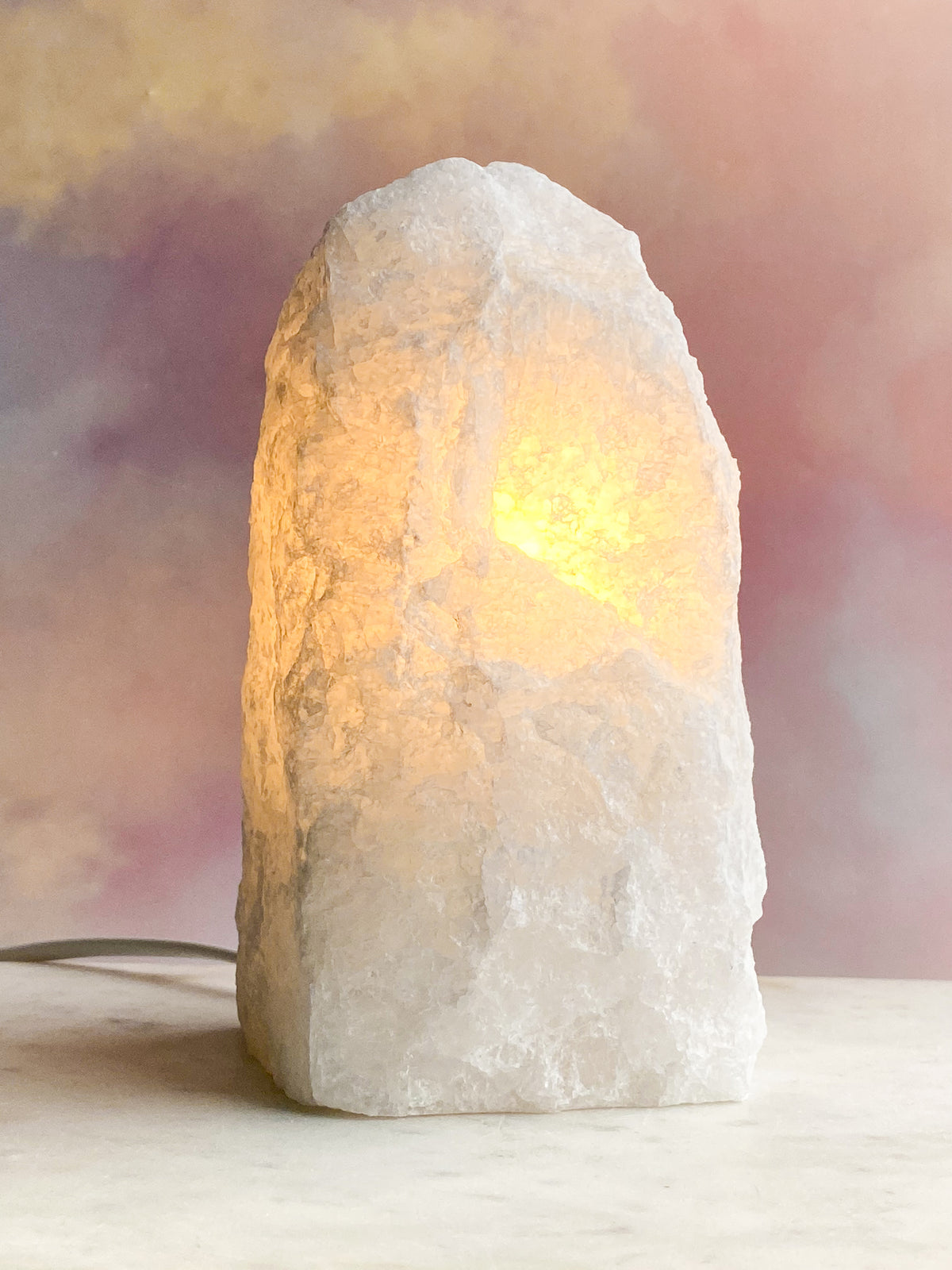 Bjergkrystal Lampe (Nr. 4)