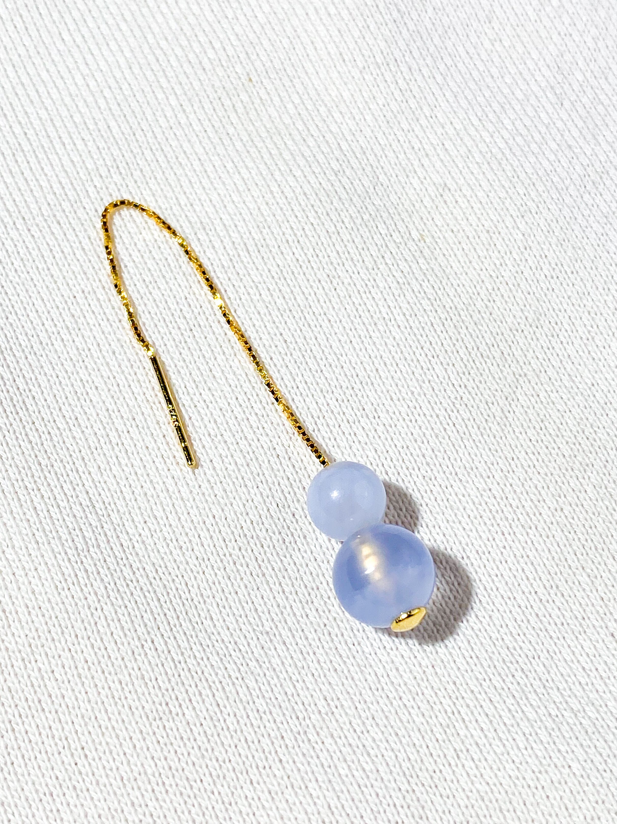 Ro - Intention Gems Earring (Blonde Agate)