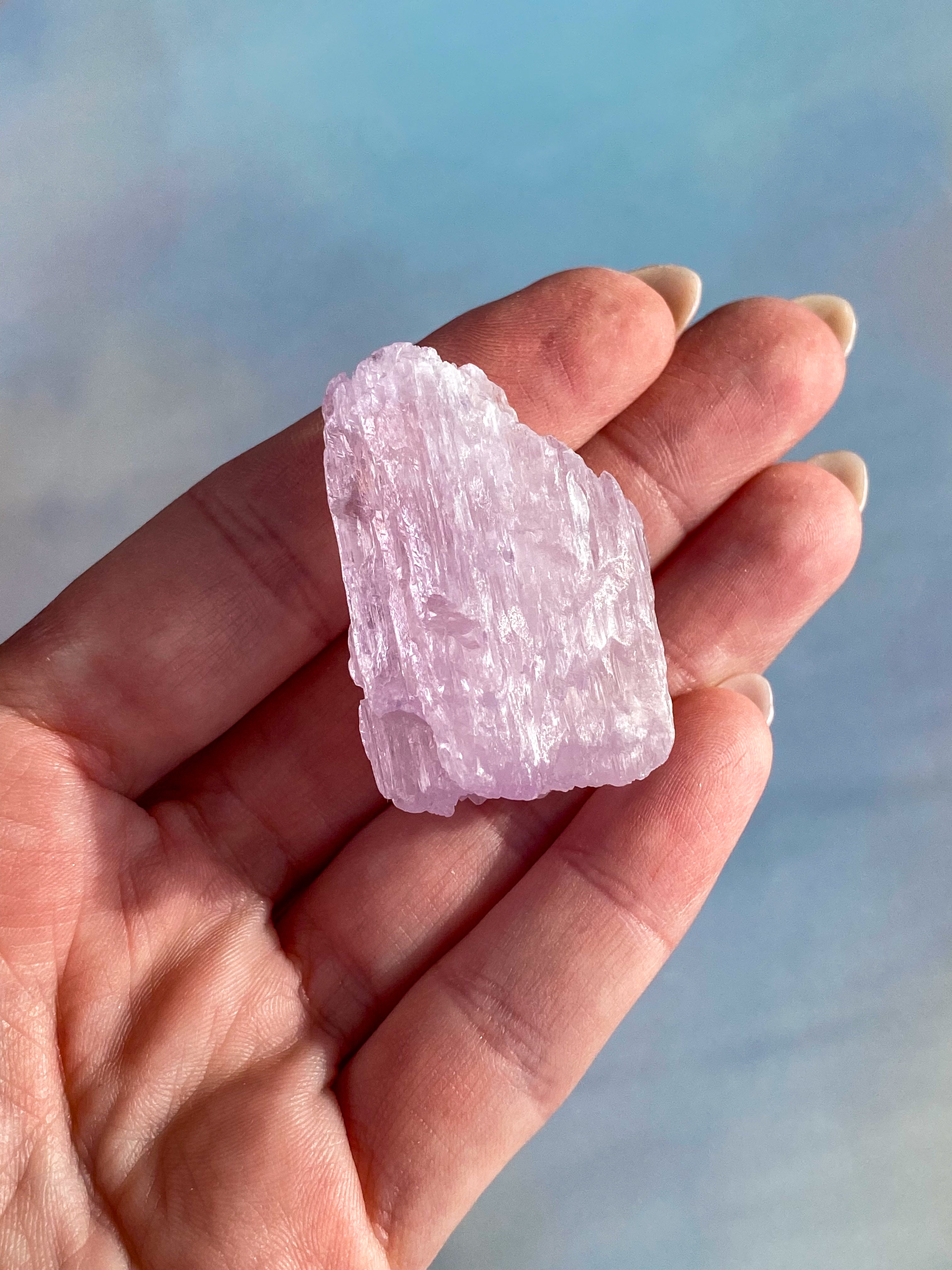 Pink Kunzit (Nr. 7) Eksklusiv Kvalitet