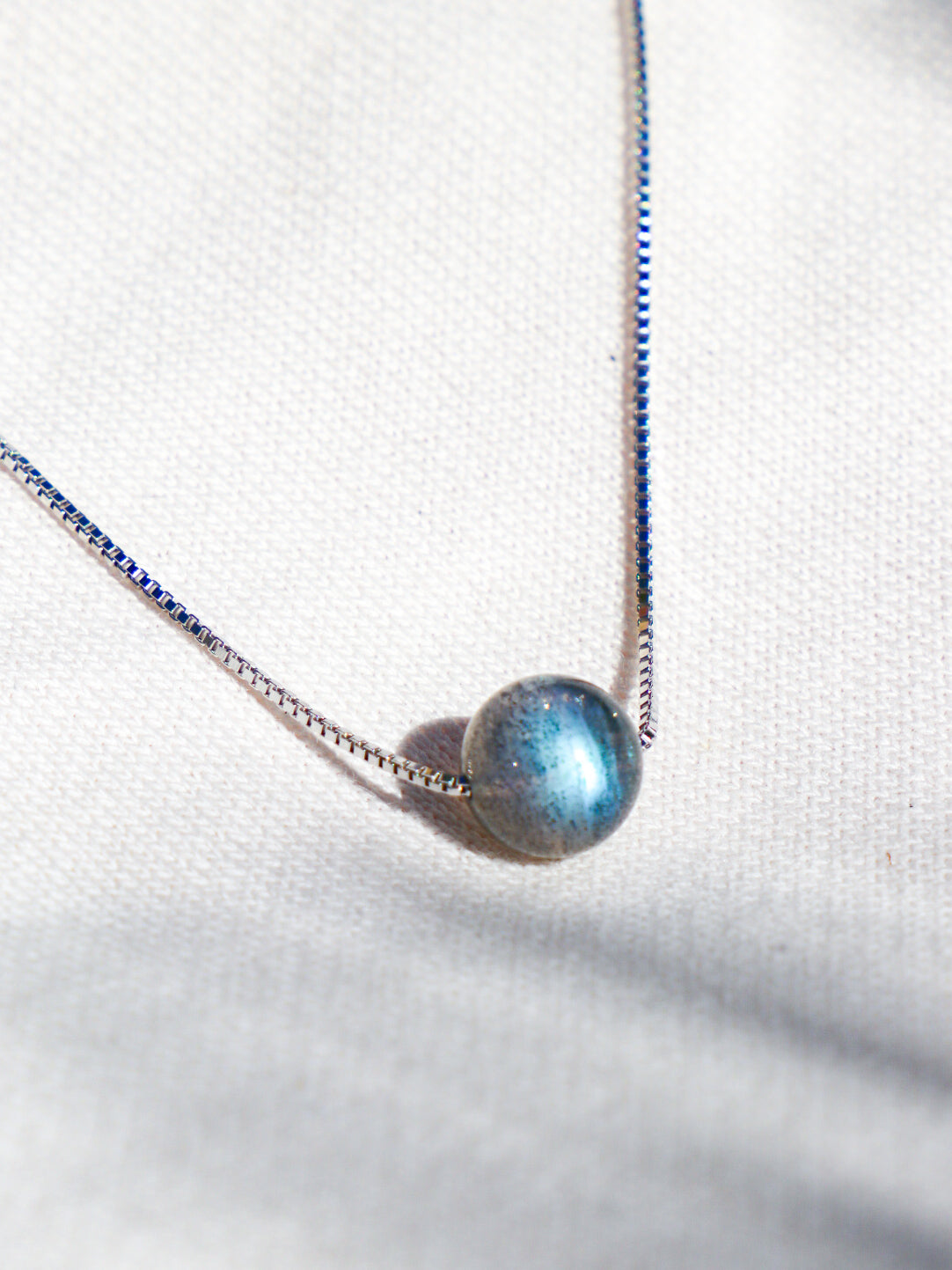 Change - Intention Gem Necklace (Labradorite)