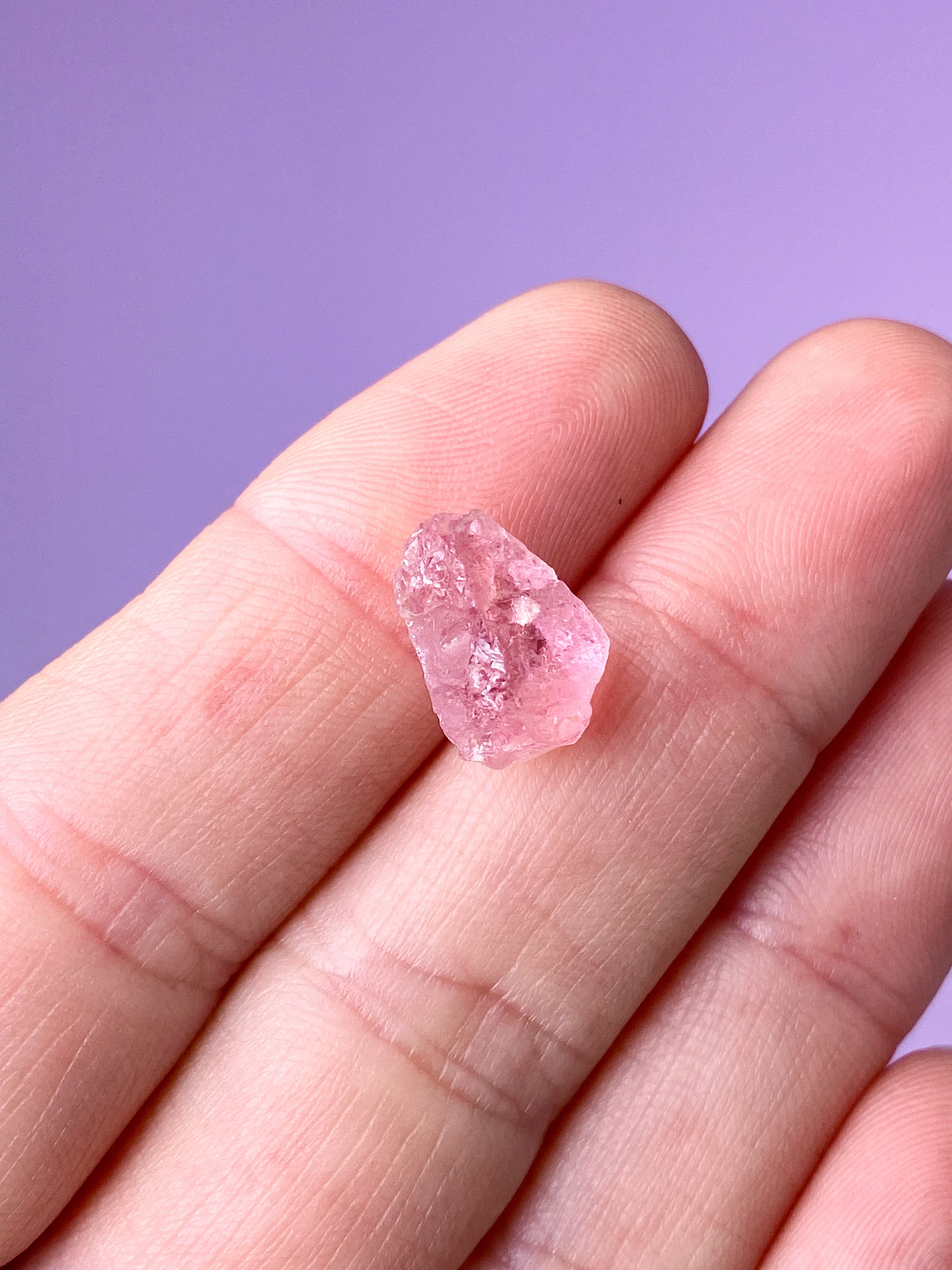 Pink Turmalin Rå (Nr. 13) Eksklusiv Kvalitet