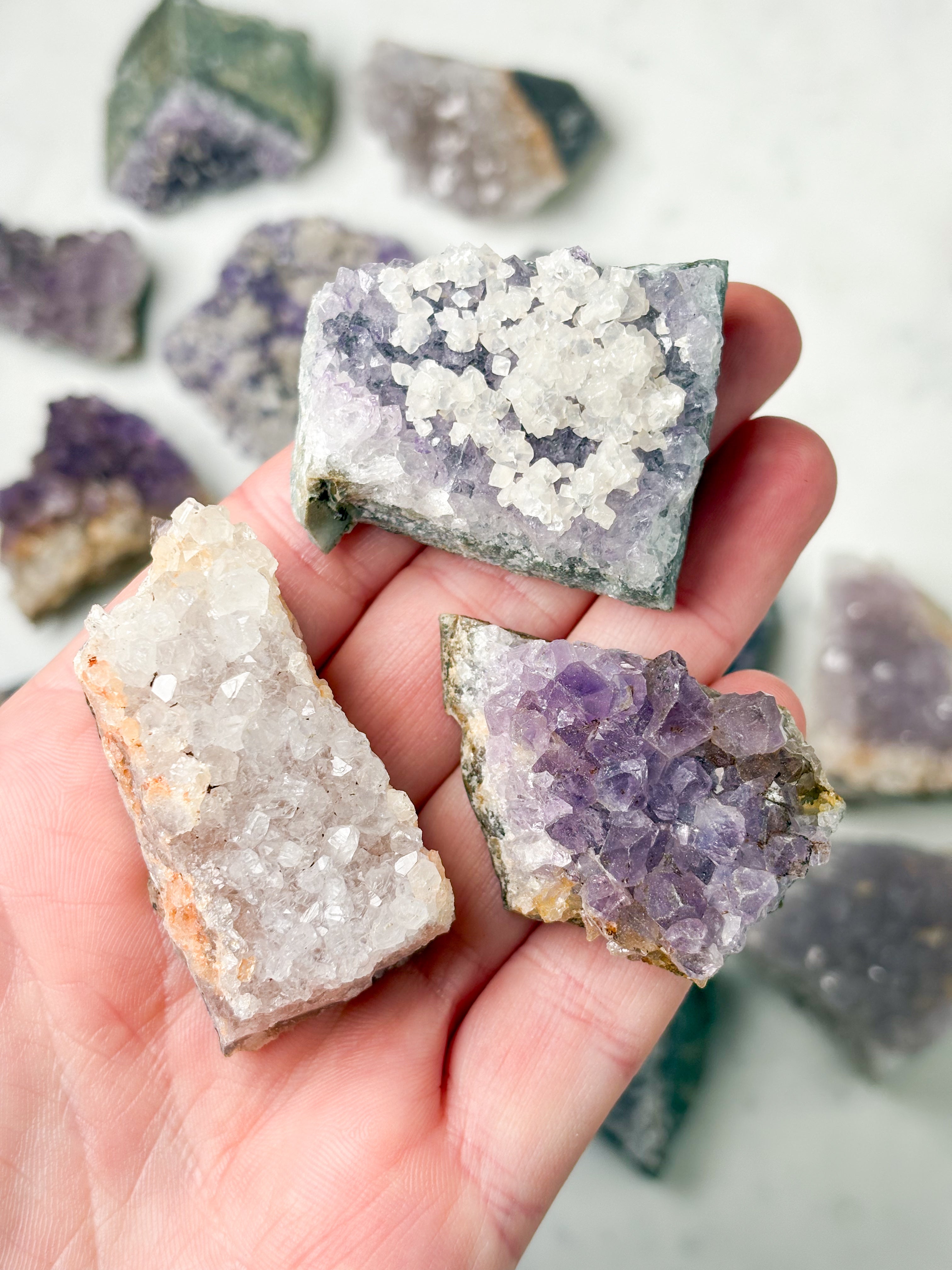 OUTLET - Ametyst Klynge