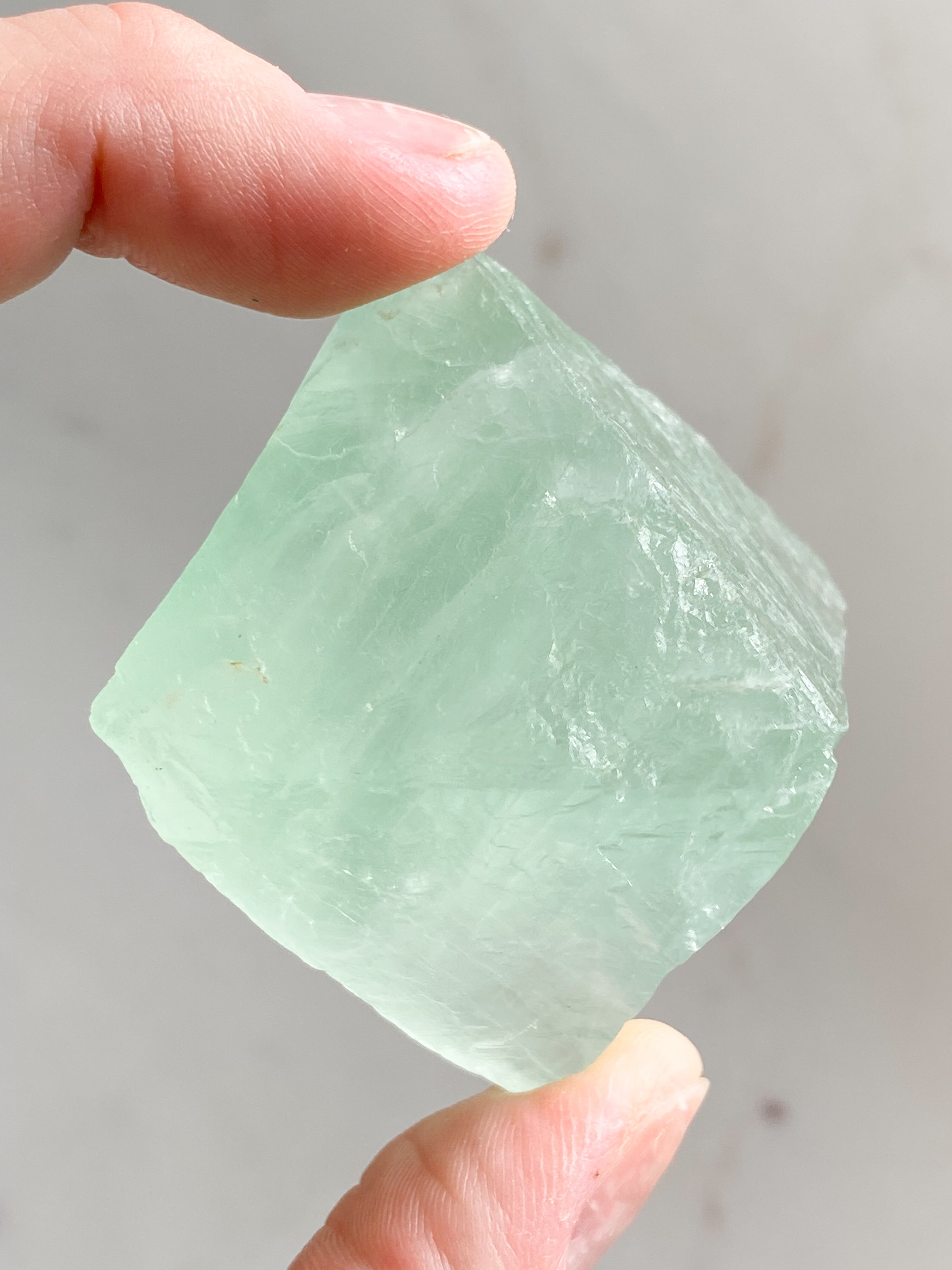 Fluorit Oktahedron (Nr. 2)