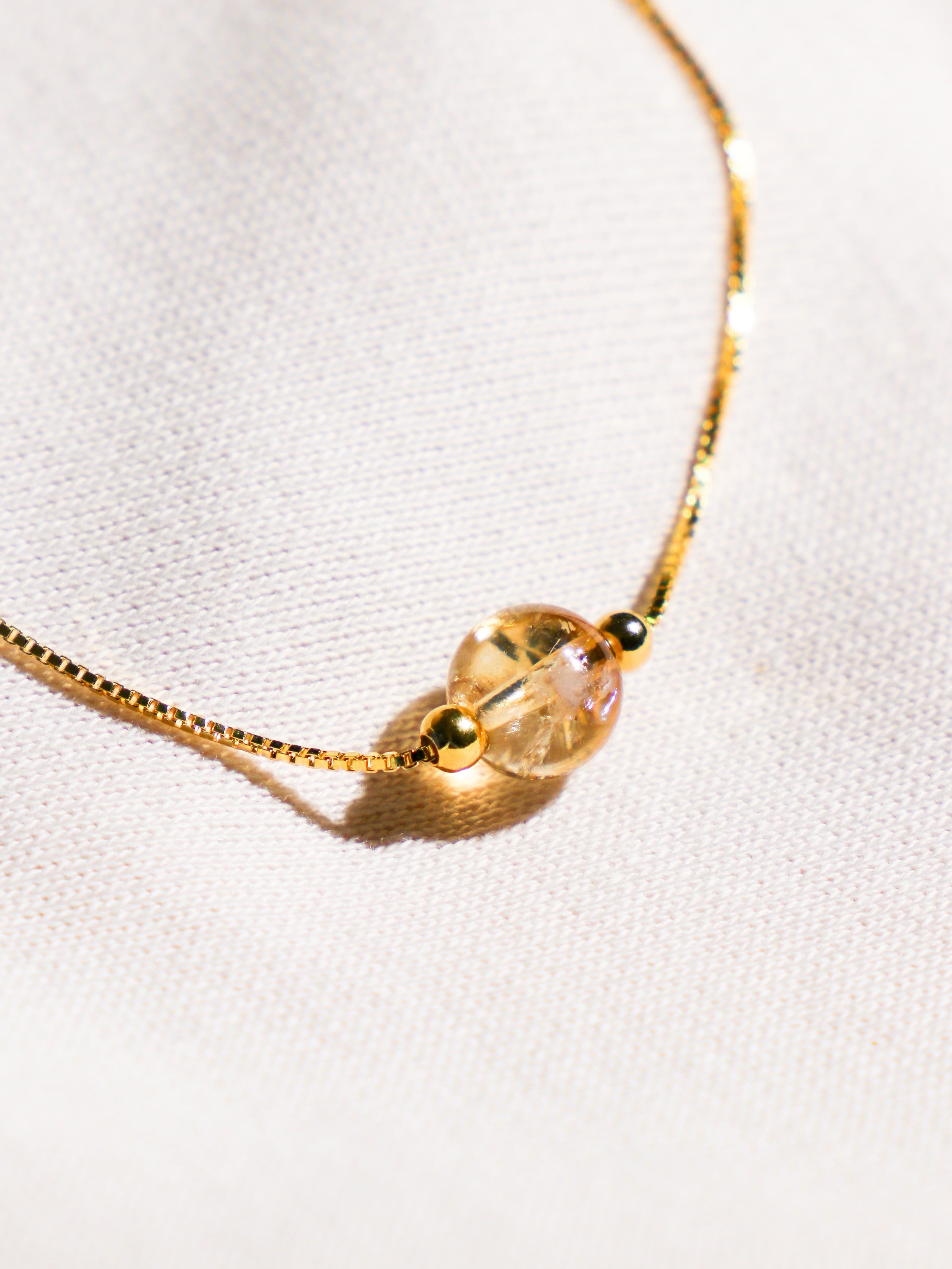 Abundance - Intention Gems Bracelet (Citrine)