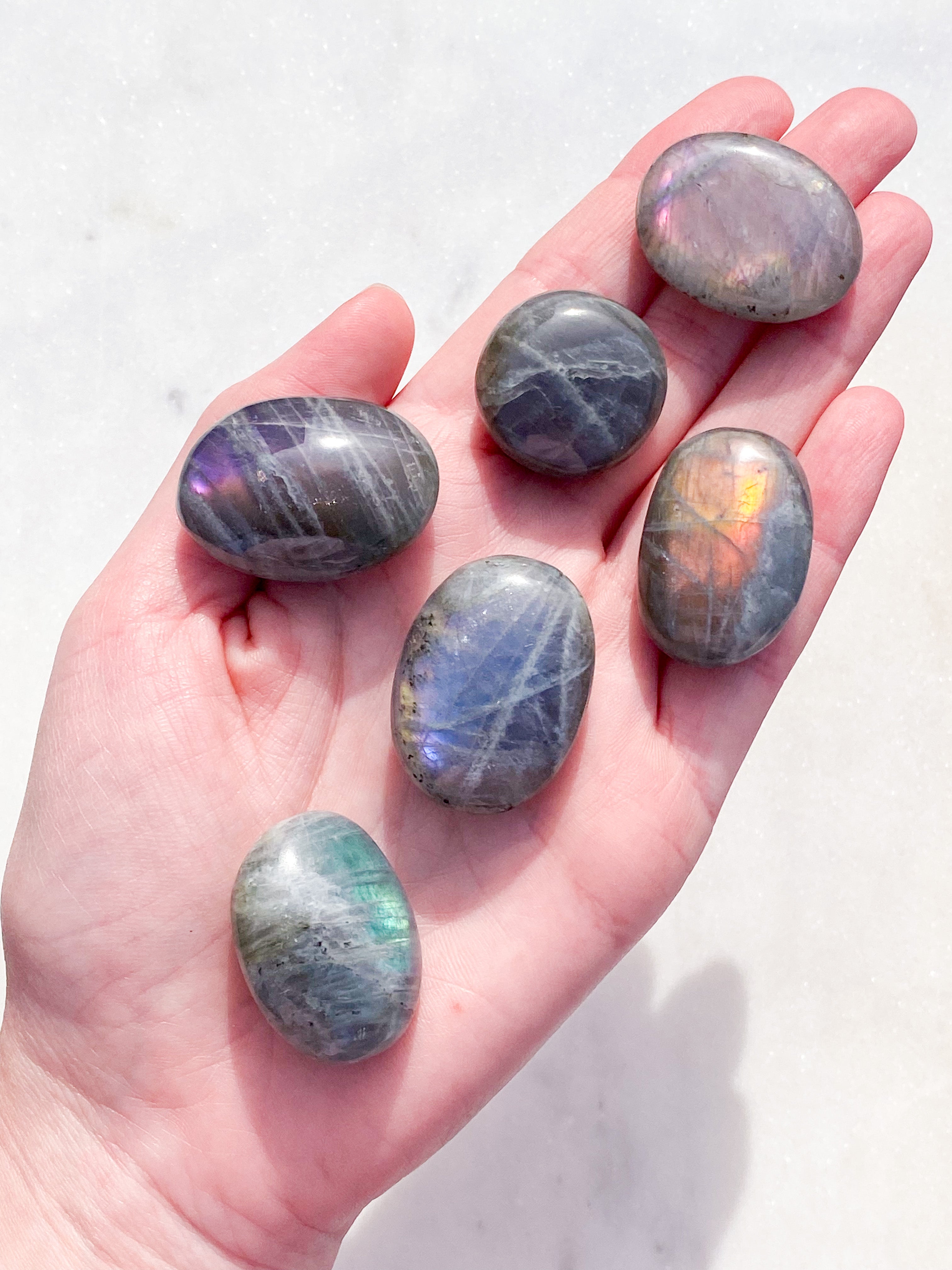 Sunset Labradorit Amulet