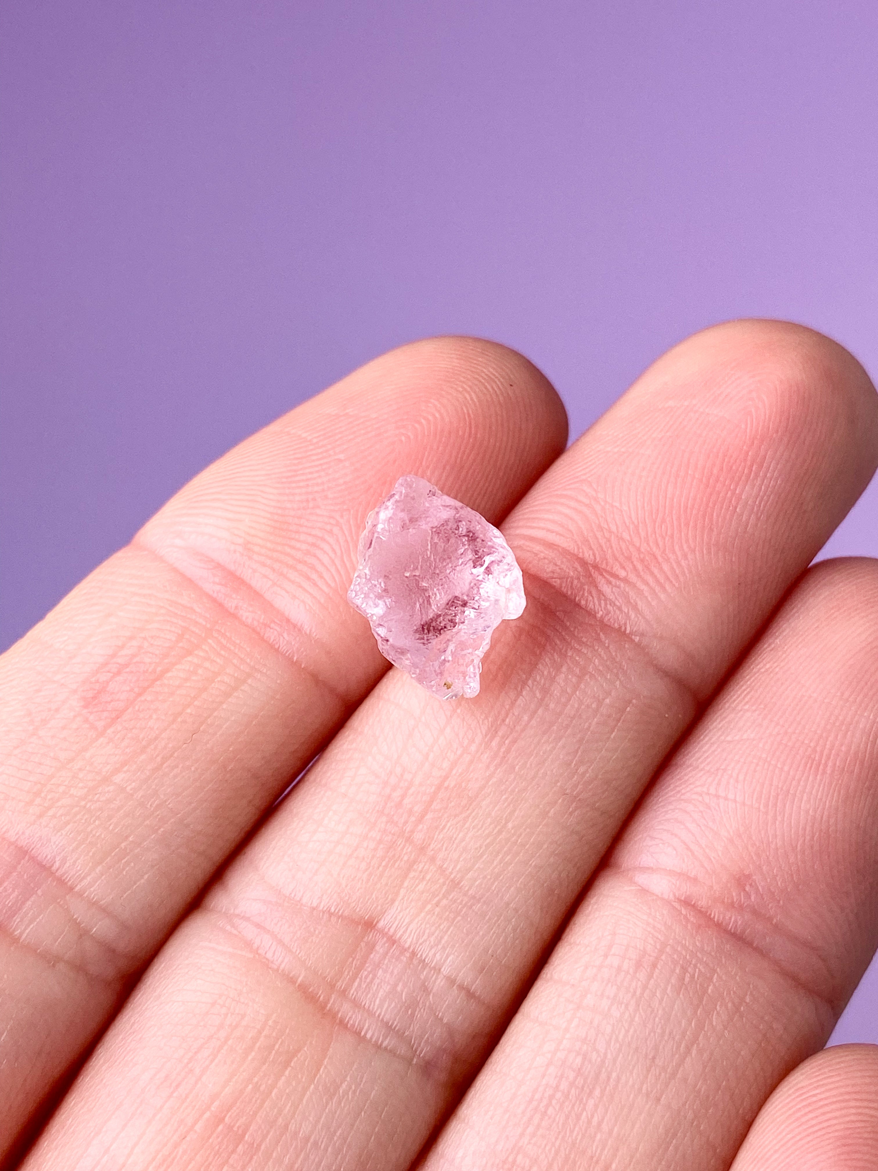 Pink Turmalin Rå (Nr. 17) Eksklusiv Kvalitet