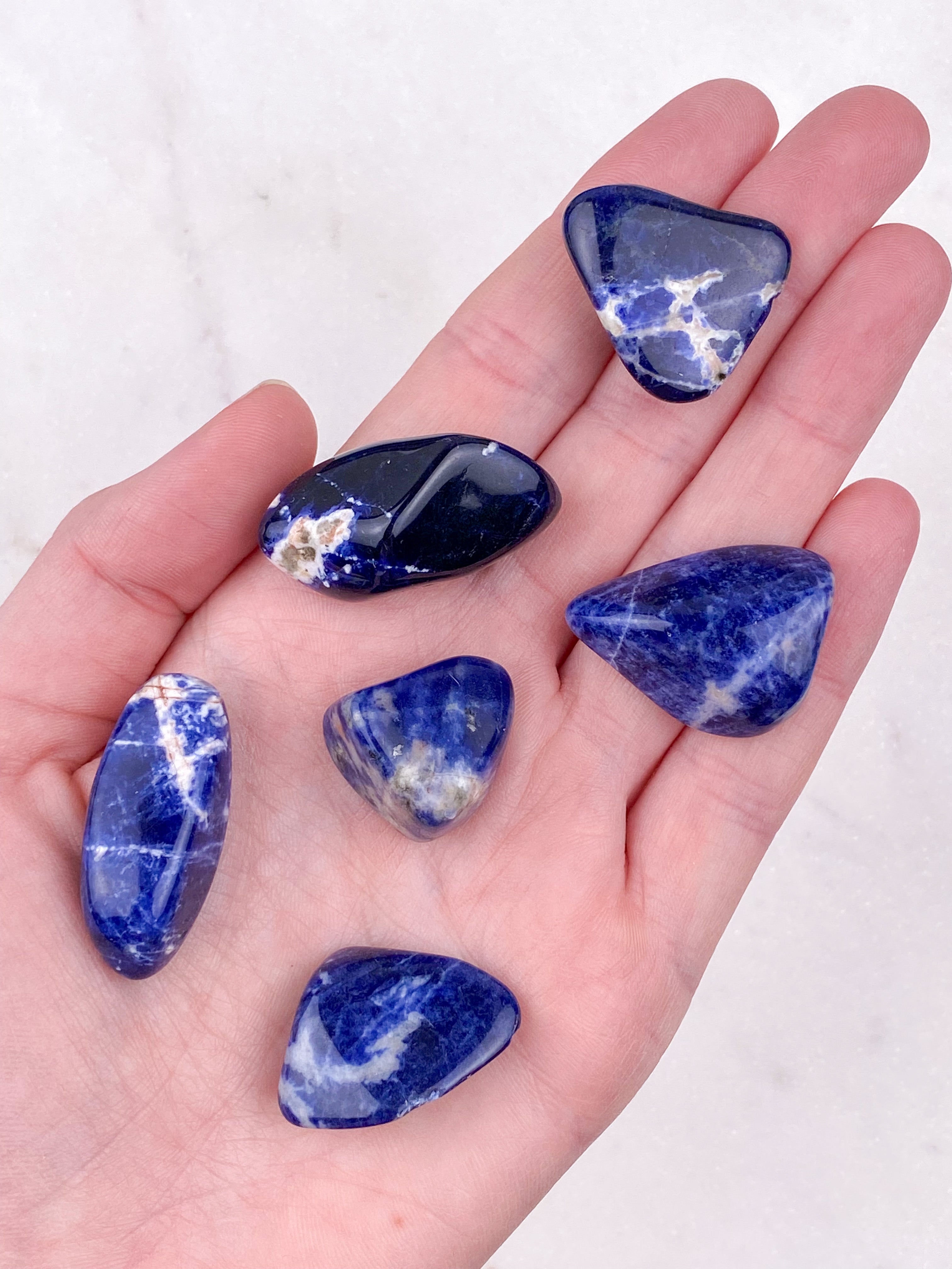 Sodalite polerad