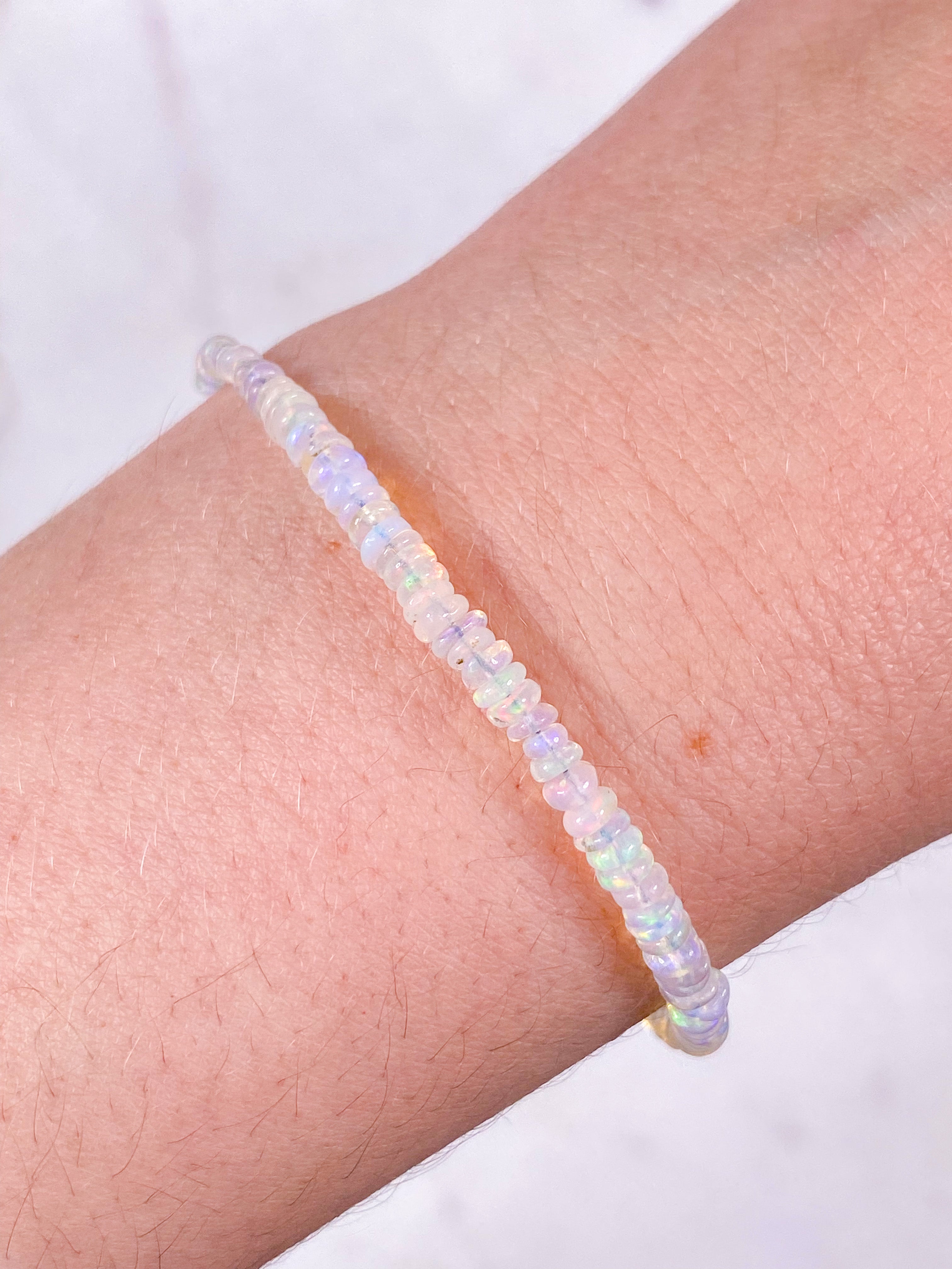 Etiopisk Opal Armbånd