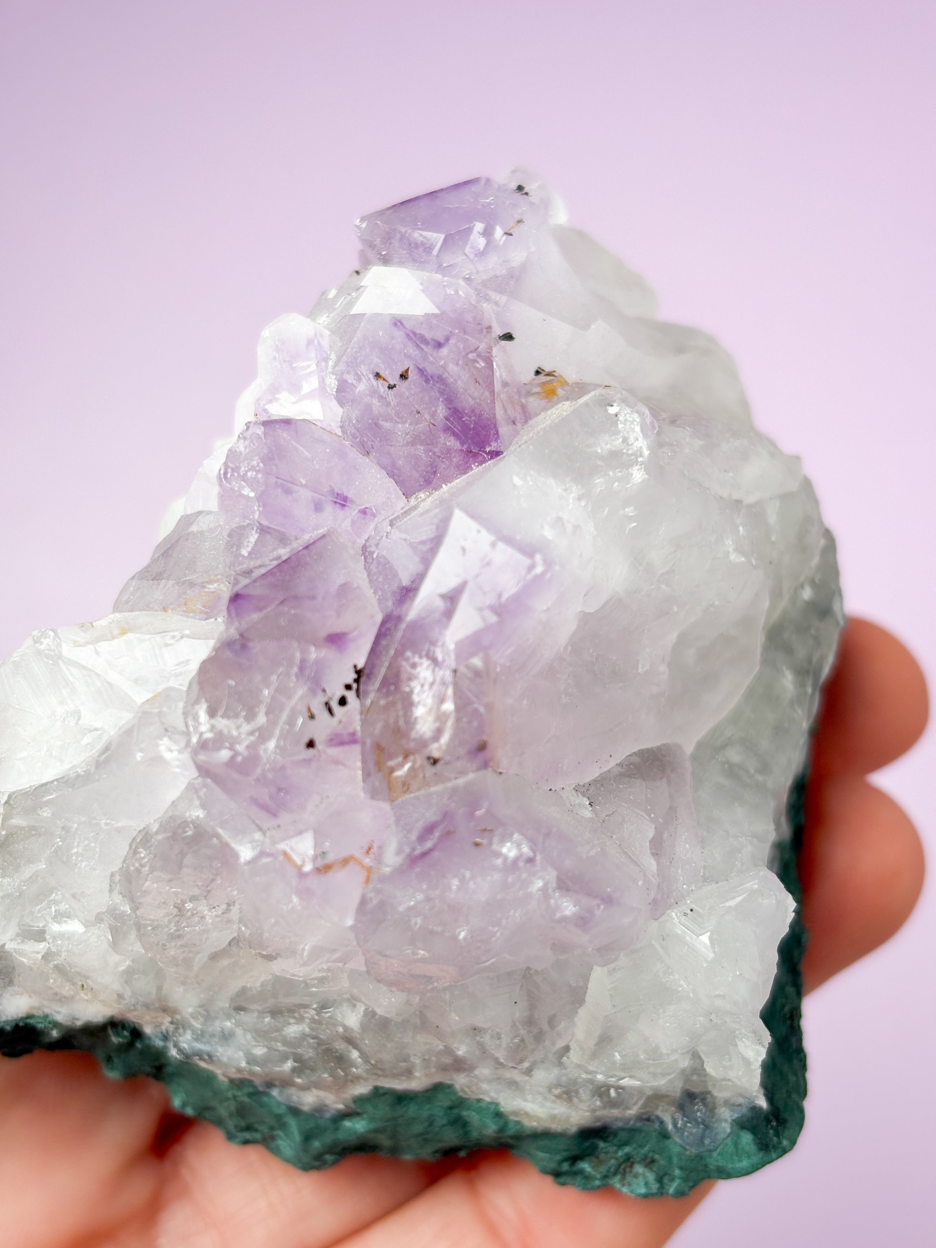 OUTLET - Ametyst Klynge (Nr. 1)