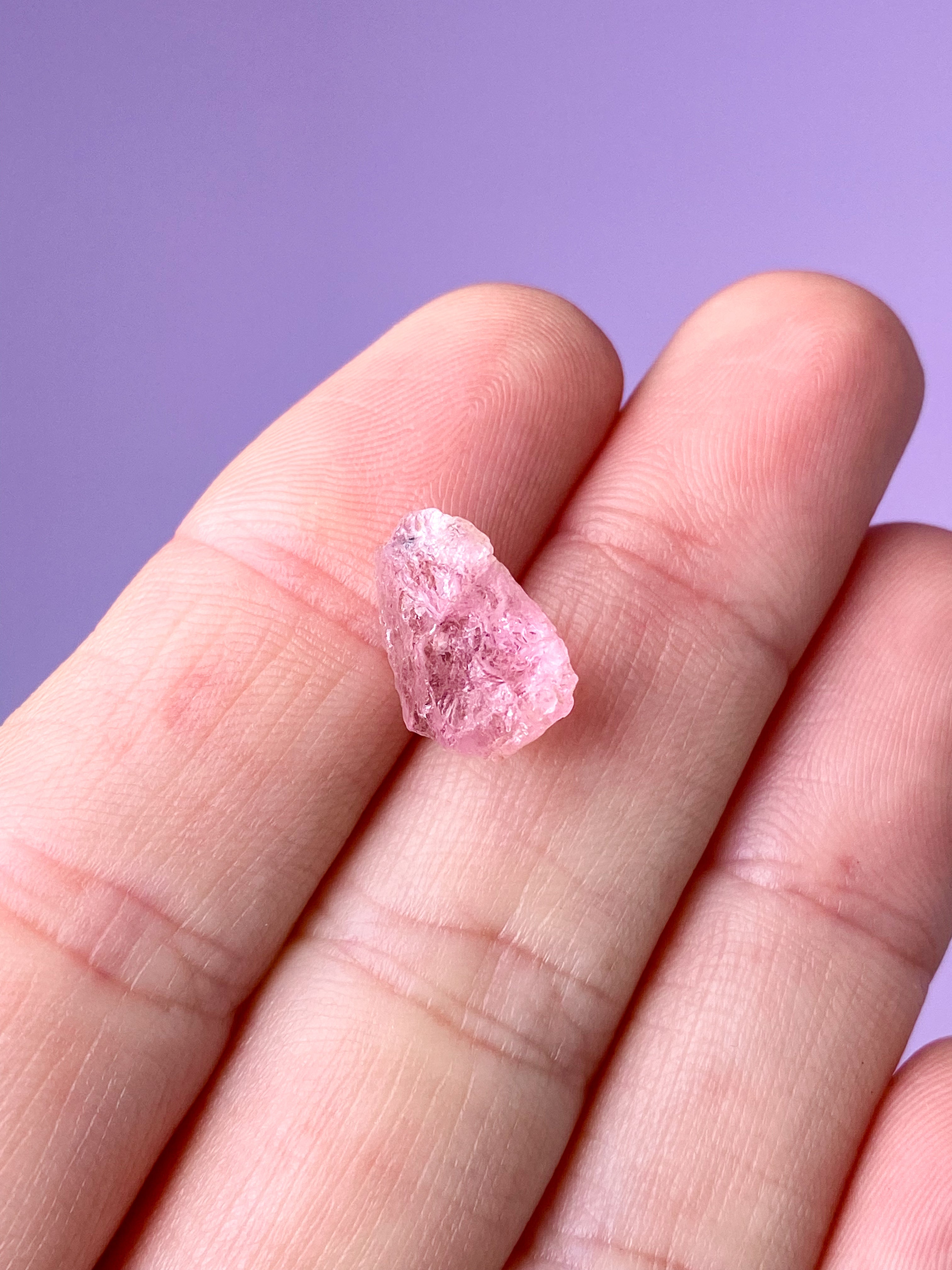 Pink Turmalin Rå (Nr. 13) Eksklusiv Kvalitet