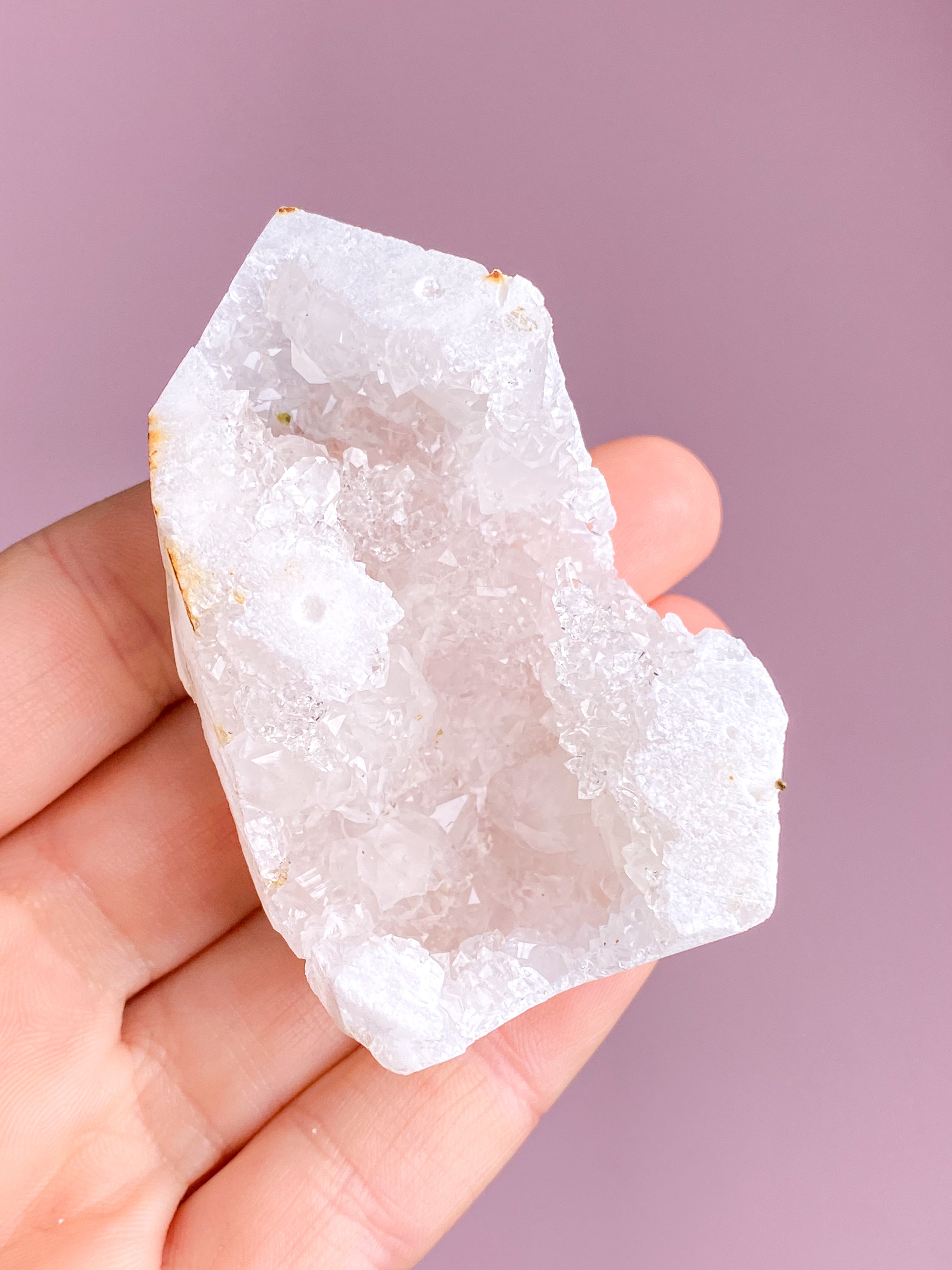 Rock Crystal Geode Tower (No. 15)