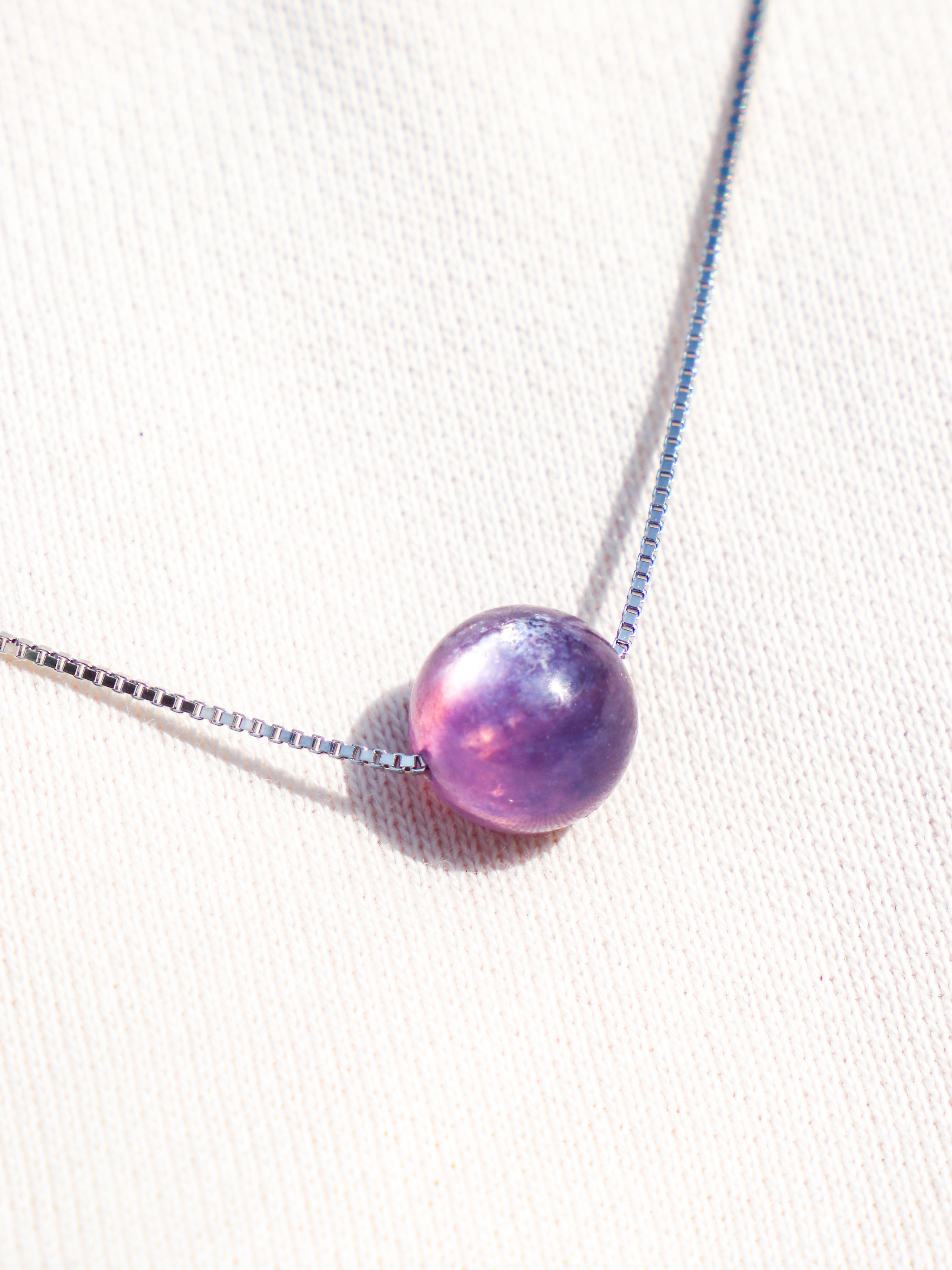 Balancing - Intention Gem Necklace (Gem Lepidolite)
