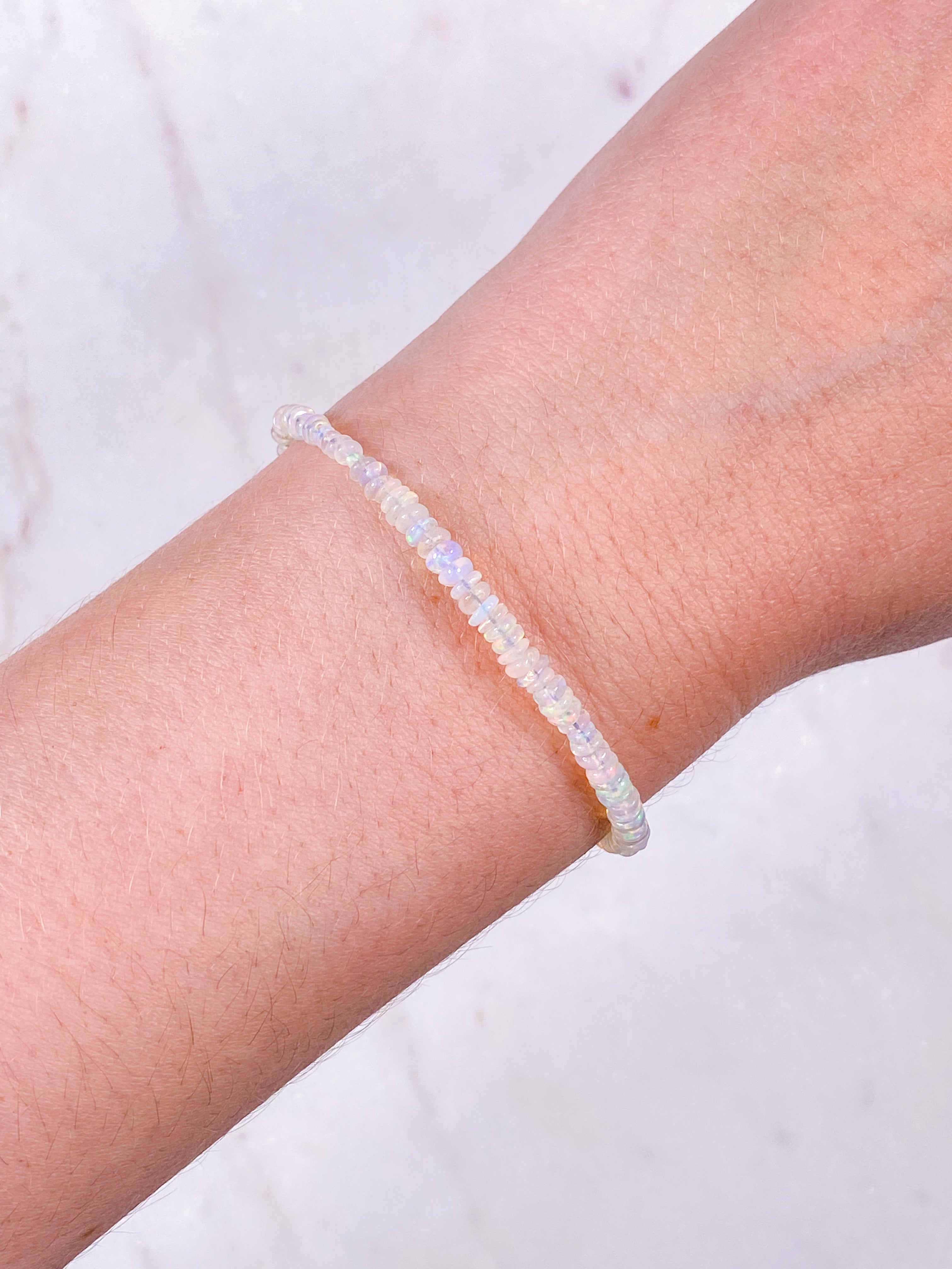 Etiopisk Opal Armbånd