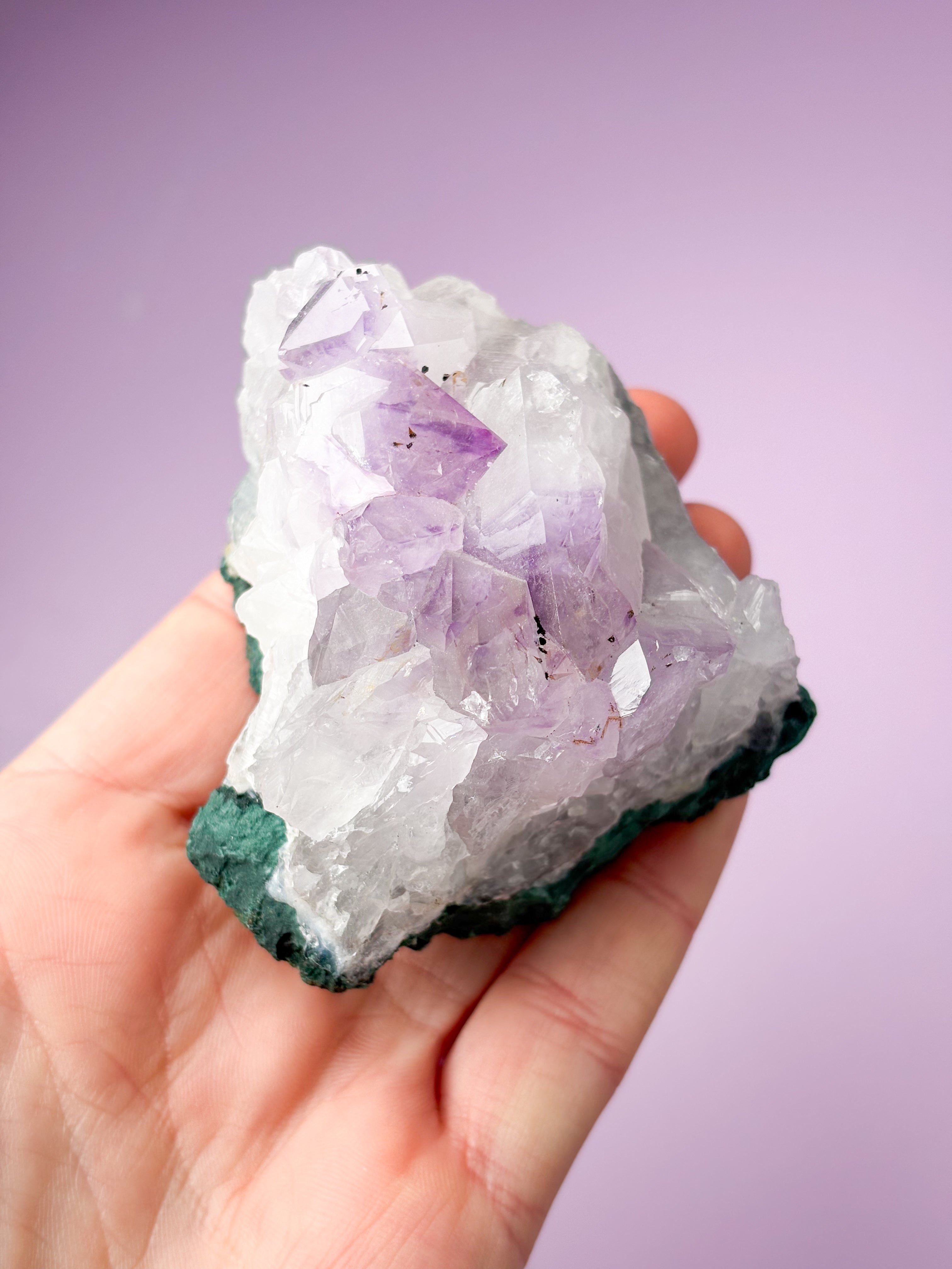 OUTLET - Ametyst Klynge (Nr. 1)