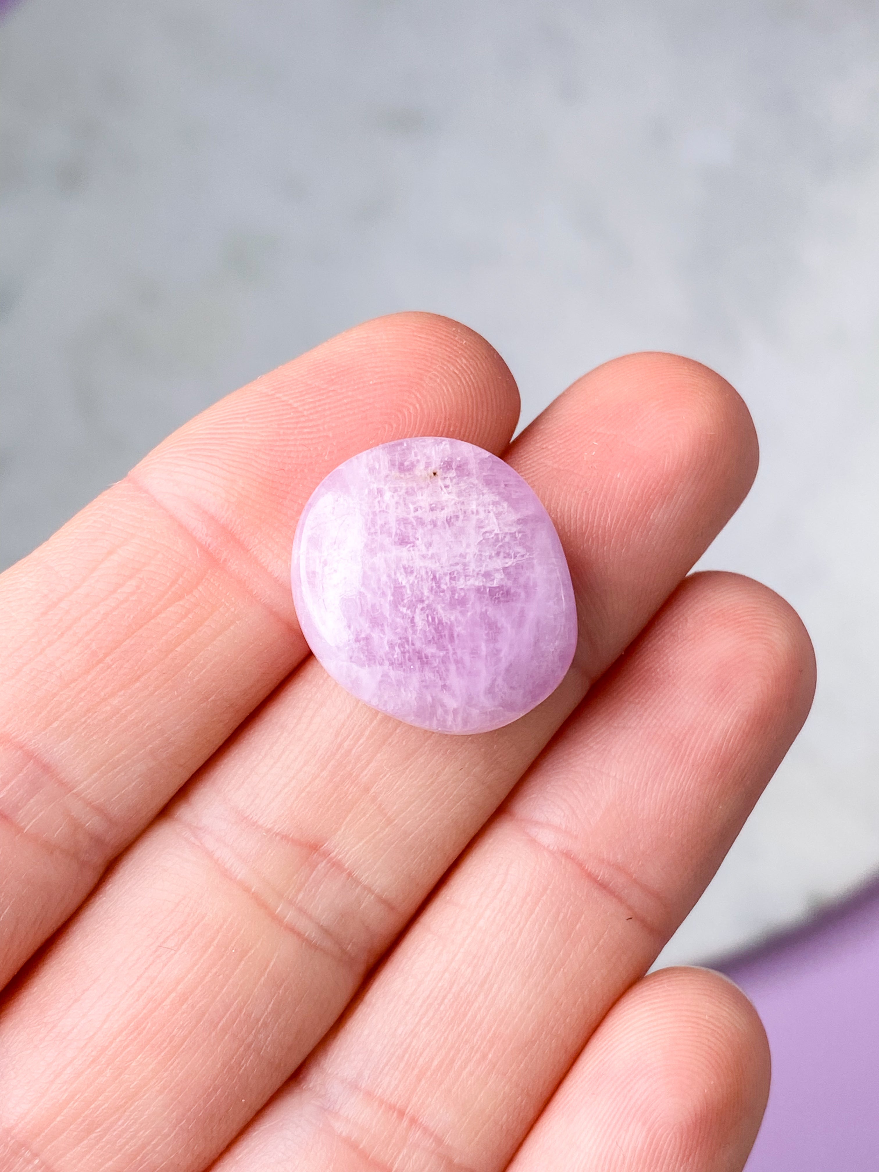 Kunzit Poleret (Nr. 7) Eksklusiv Kvalitet