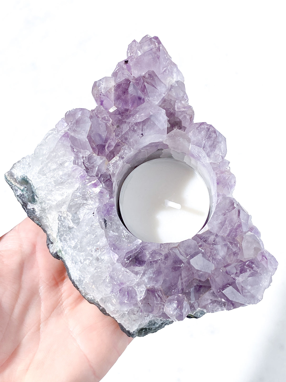 Amethyst Tealight Holder (No. 26)