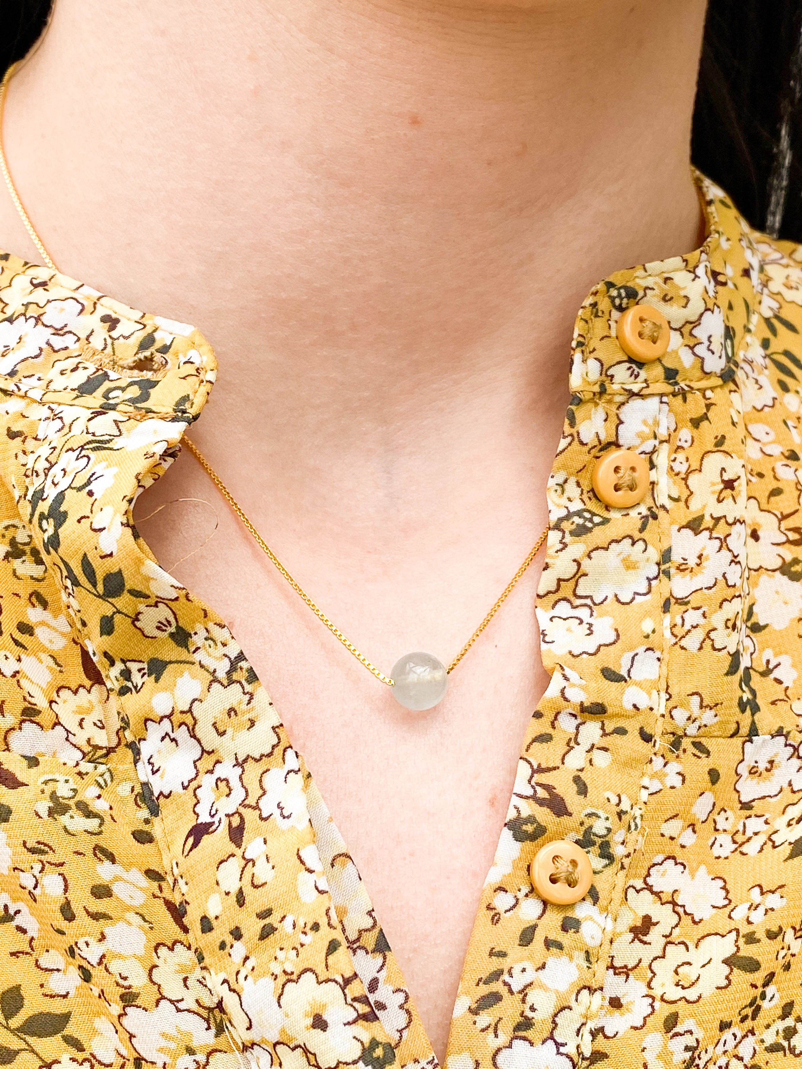 Change - Intention Gem Necklace (Labradorite)