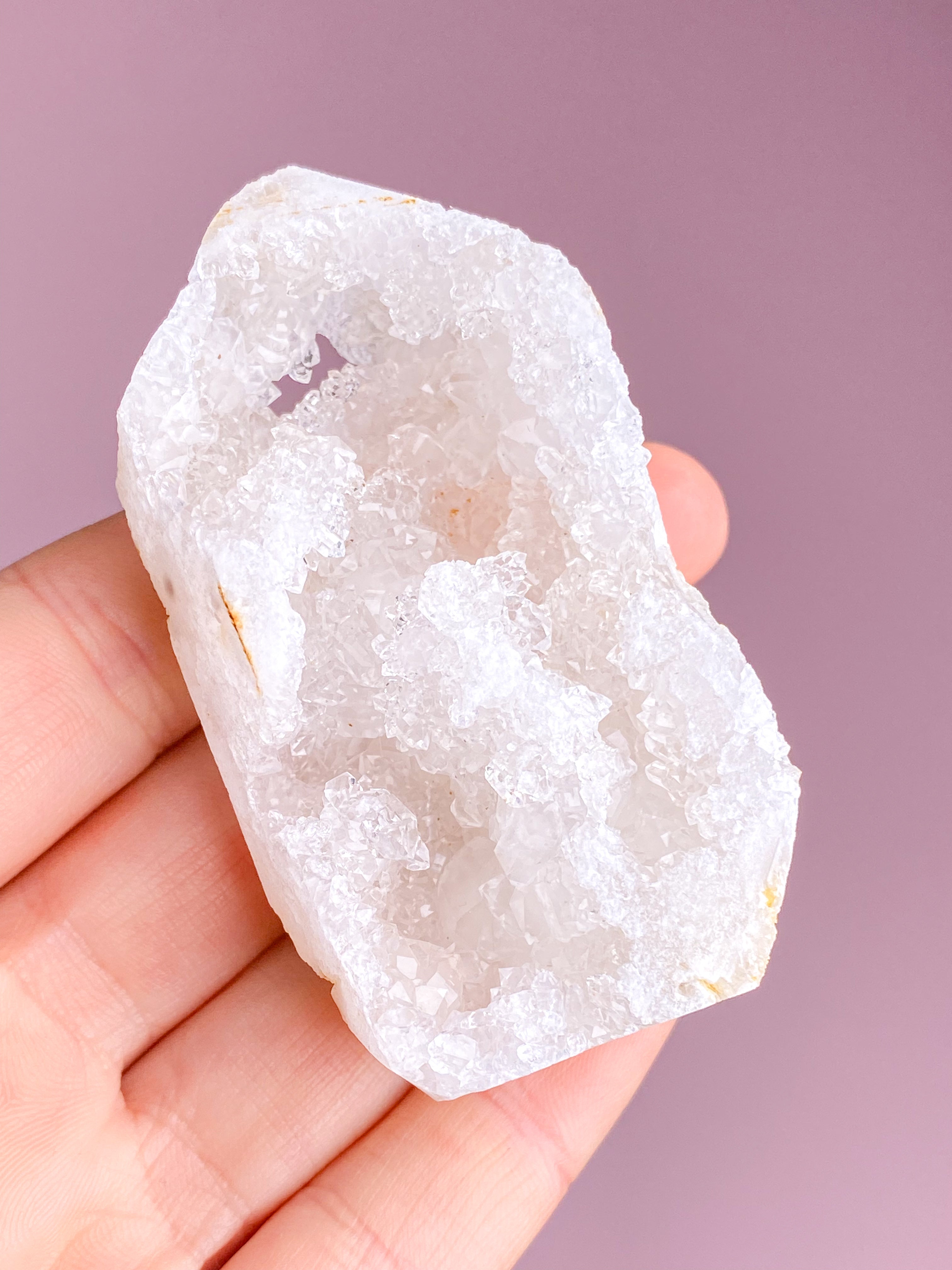 Rock Crystal Geode Tower (No. 15)