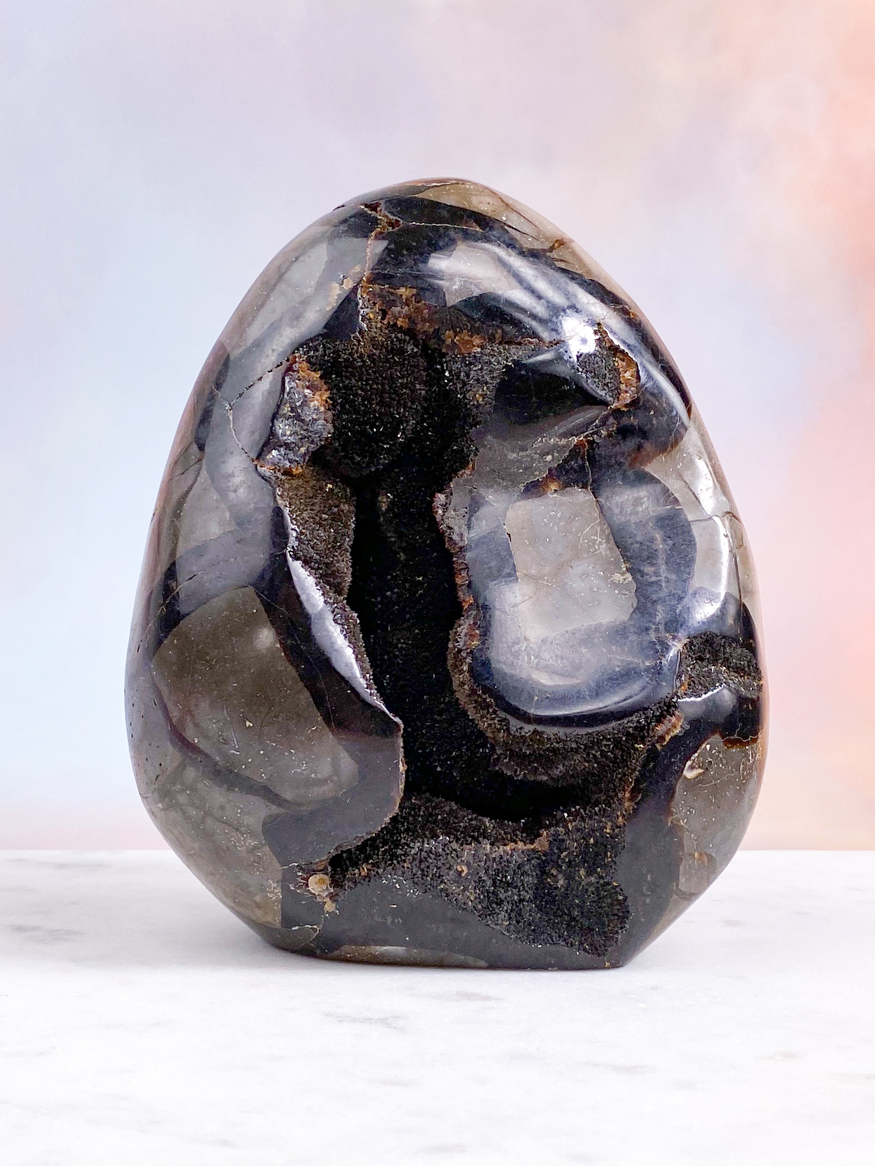 Druzy Septarie freeform (Nr. 4)