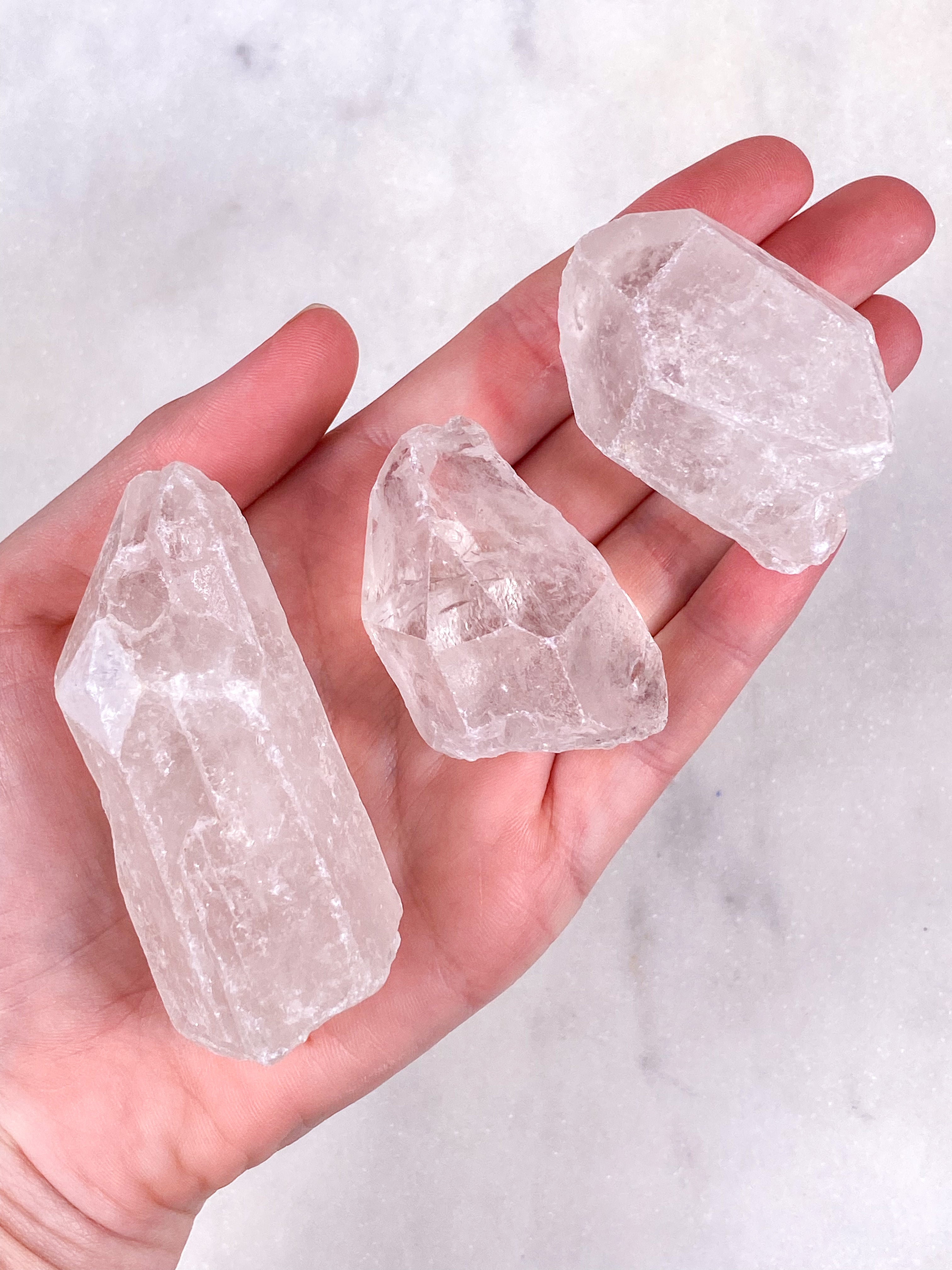 Outlet - Bjergkrystal Rå Spids