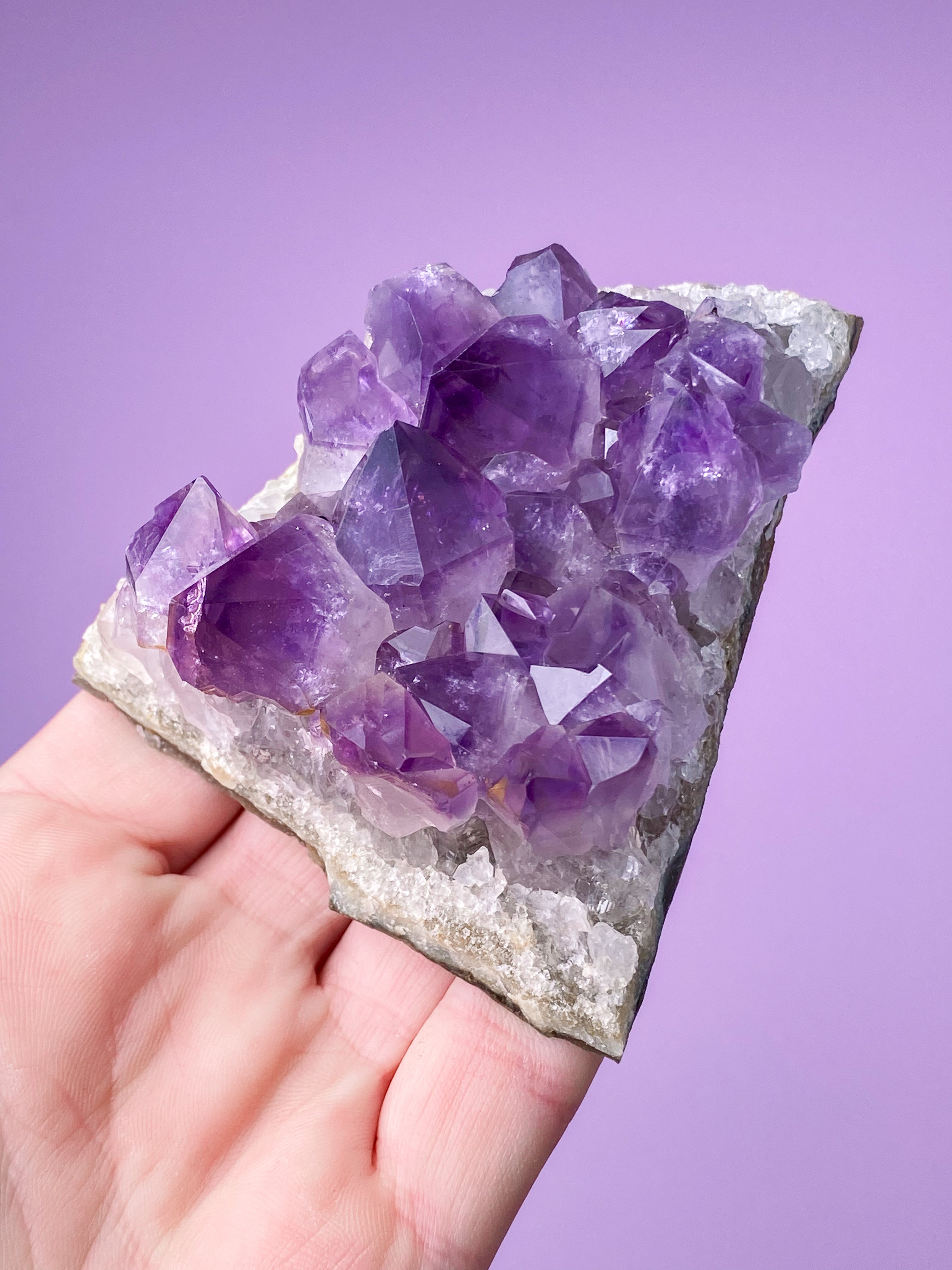 Ametyst Klynge (Nr. 8)