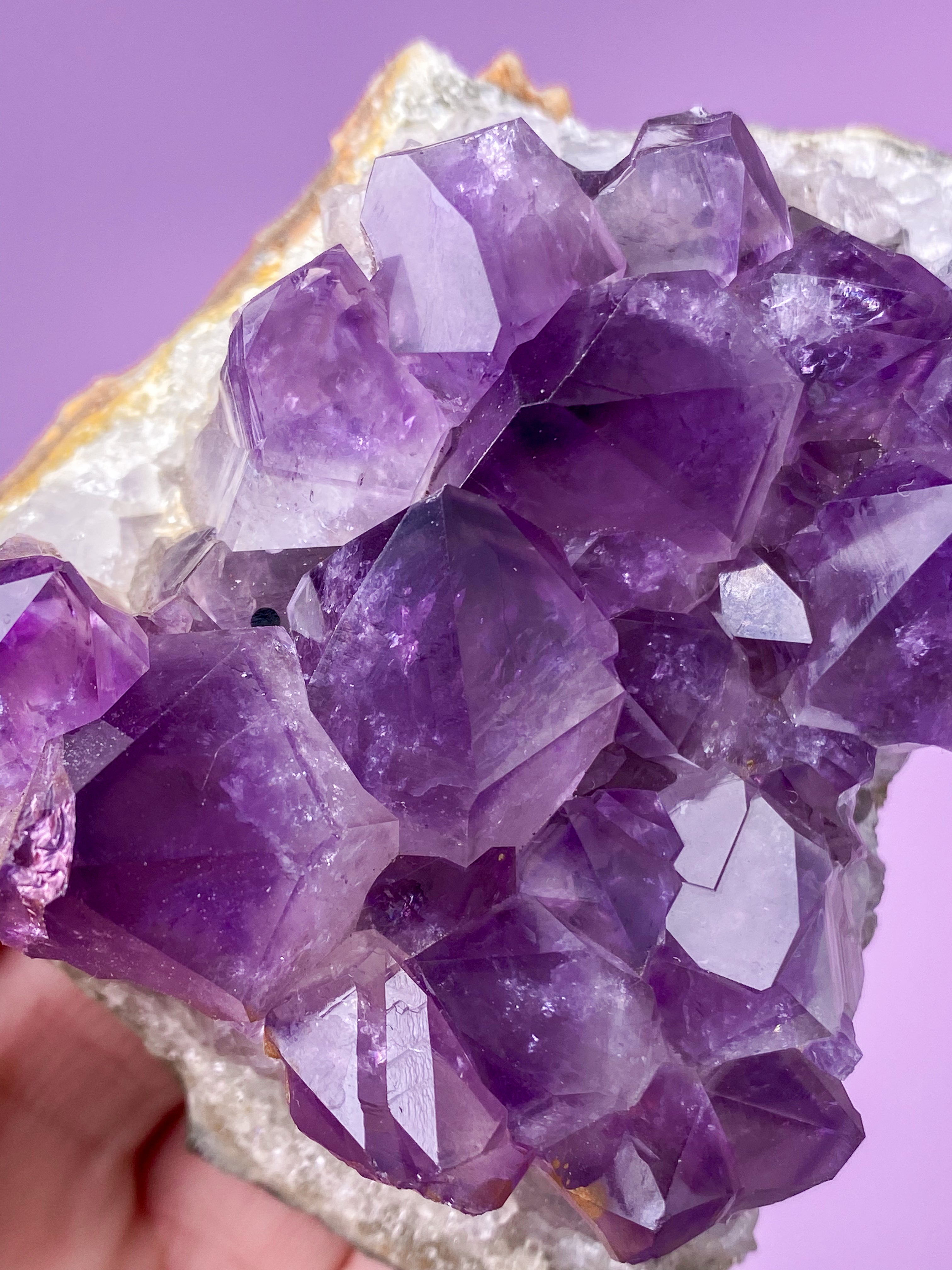 Ametyst Klynge (Nr. 8)