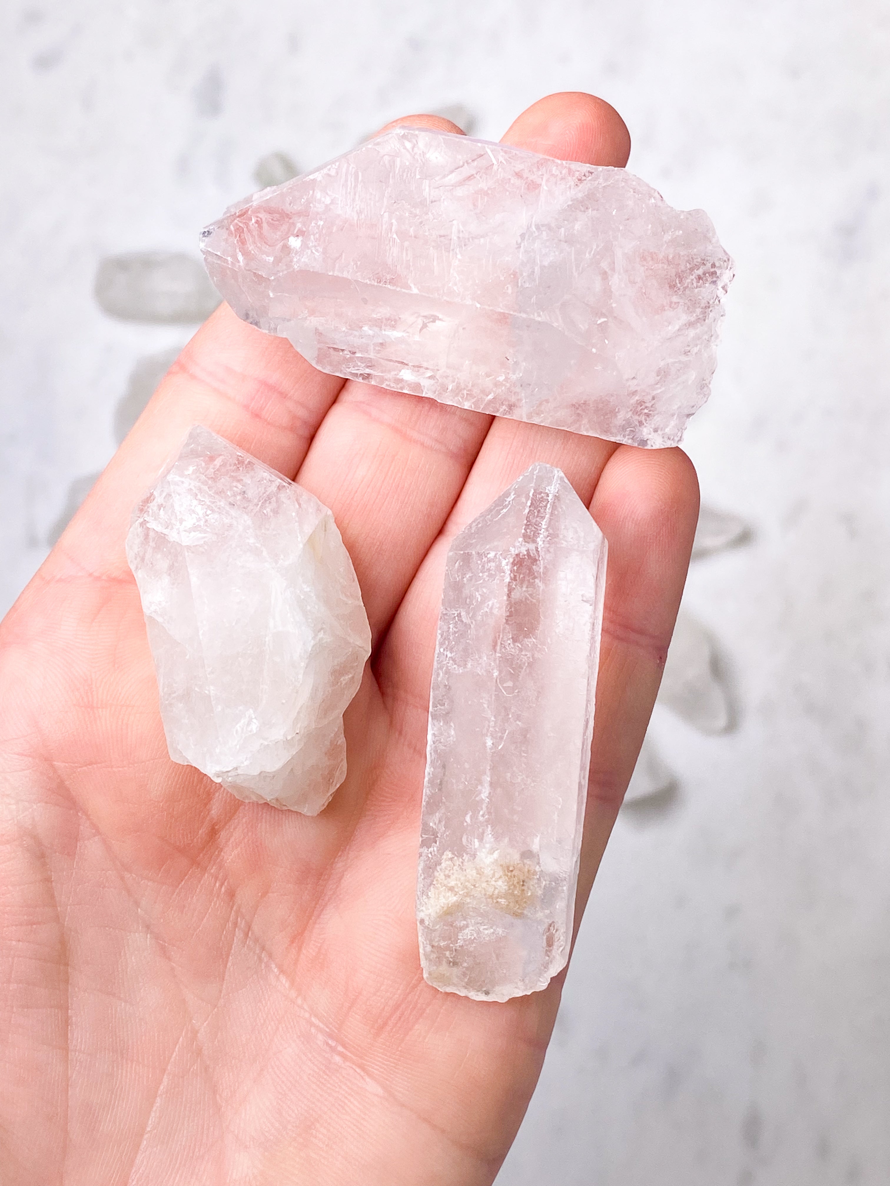 Outlet - Bjergkrystal Rå Spids