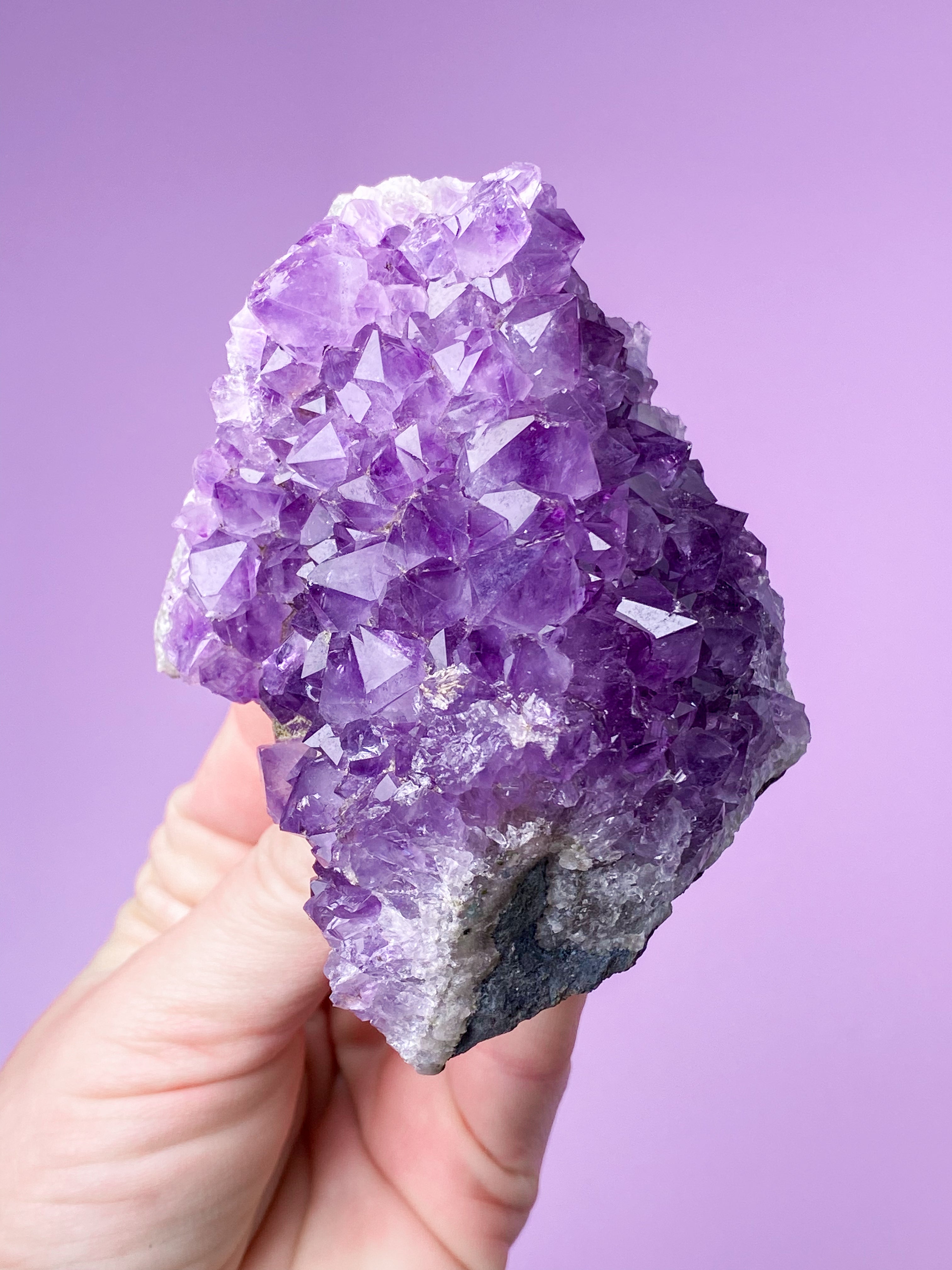 Ametyst Klynge (Nr. 18)