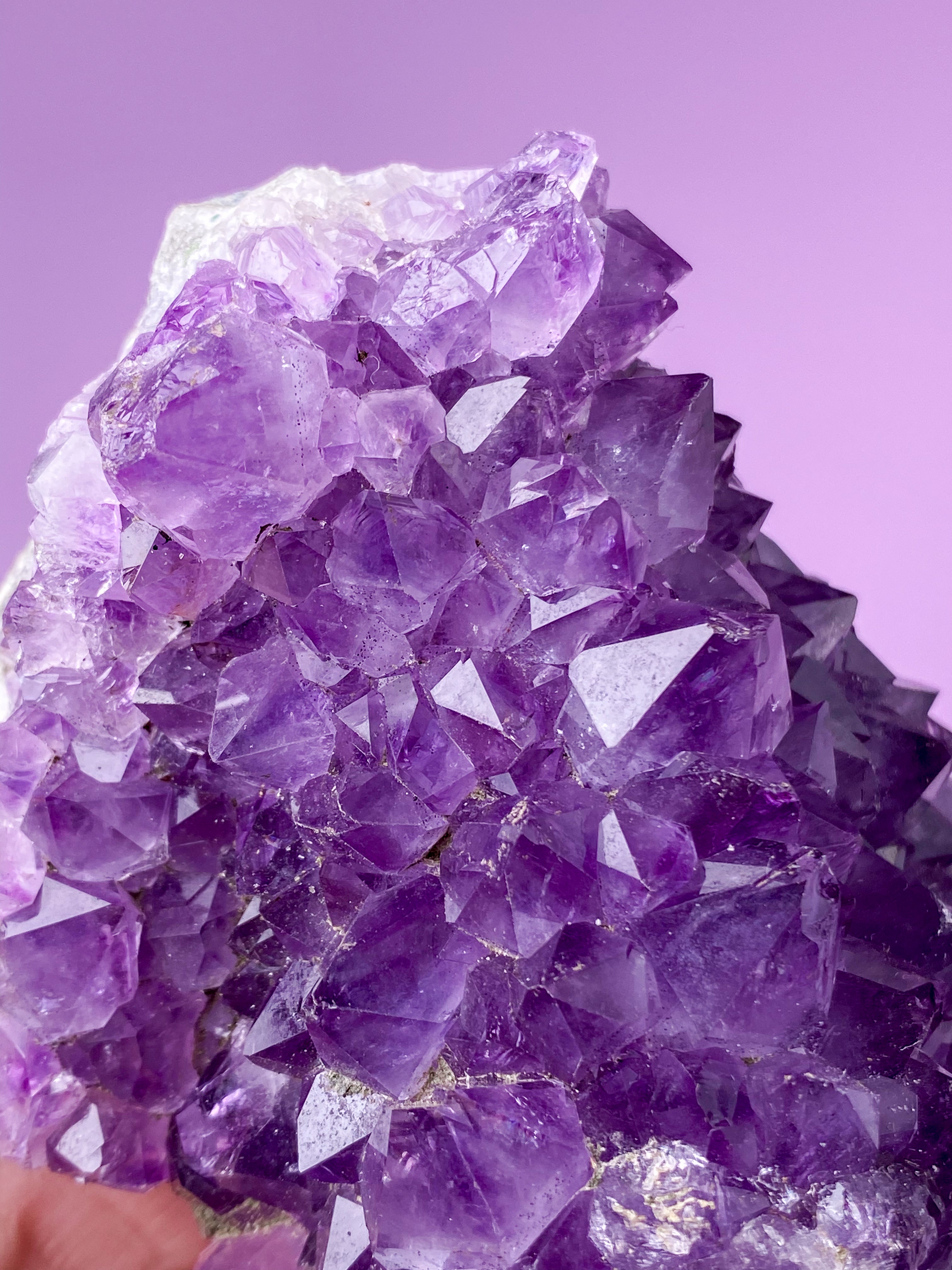 Ametyst Klynge (Nr. 18)