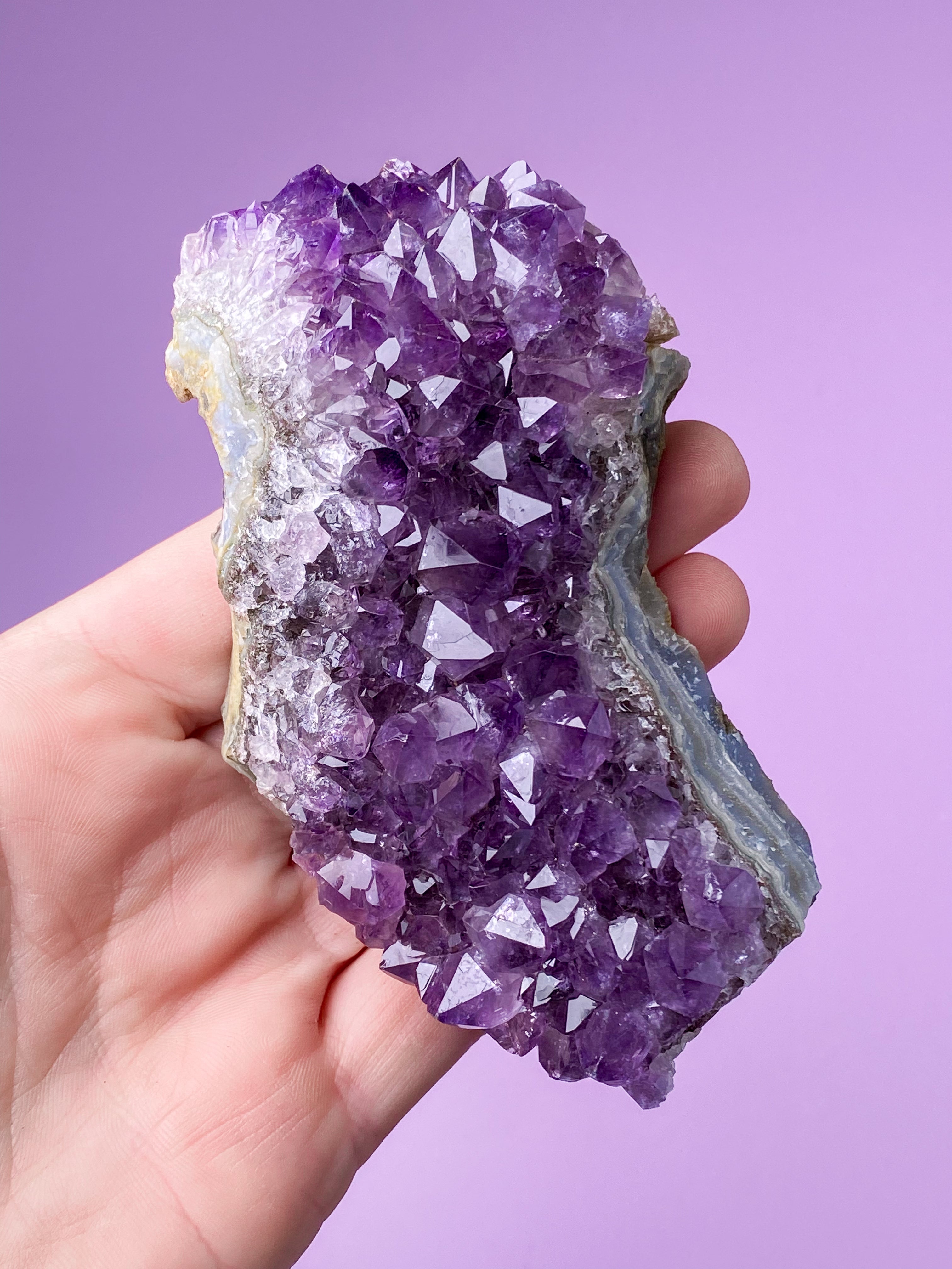 Ametyst Klynge (Nr. 24)