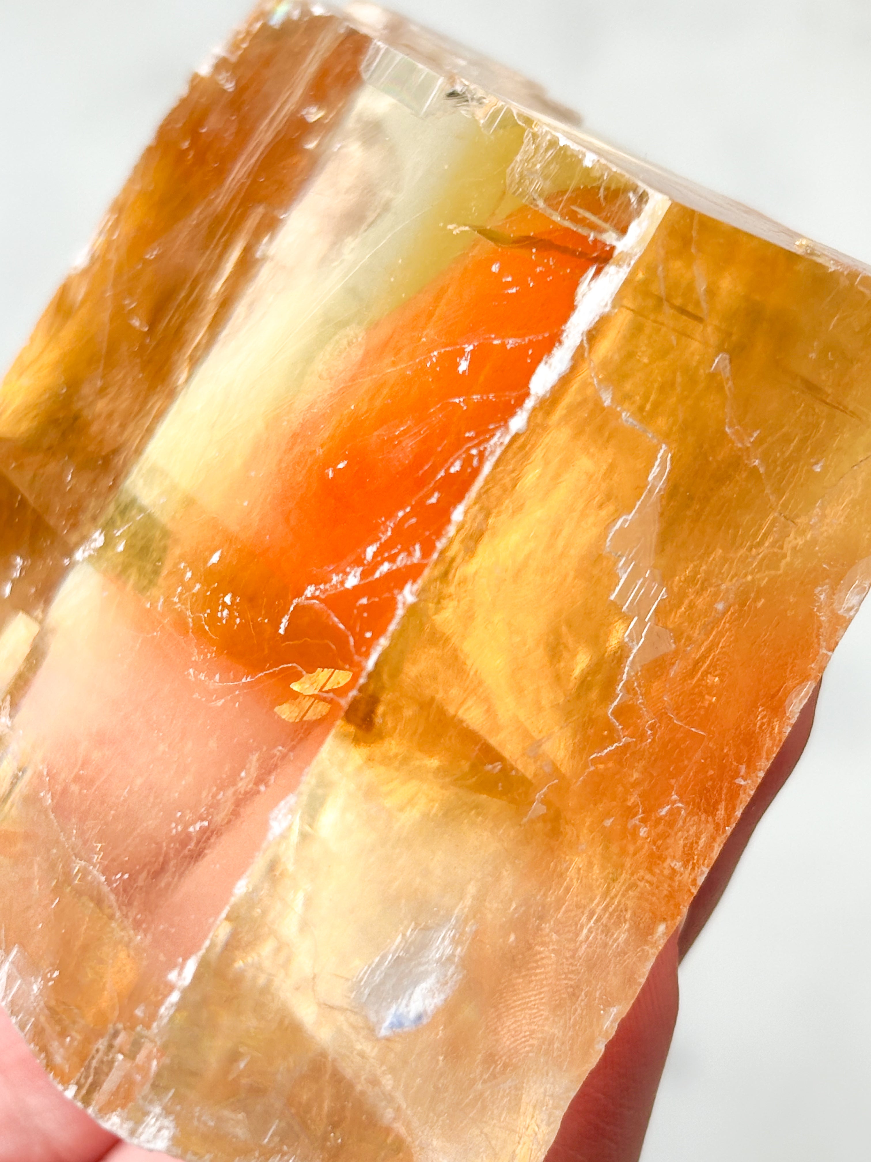 Optisk honungskalkcit rå (nr 10)