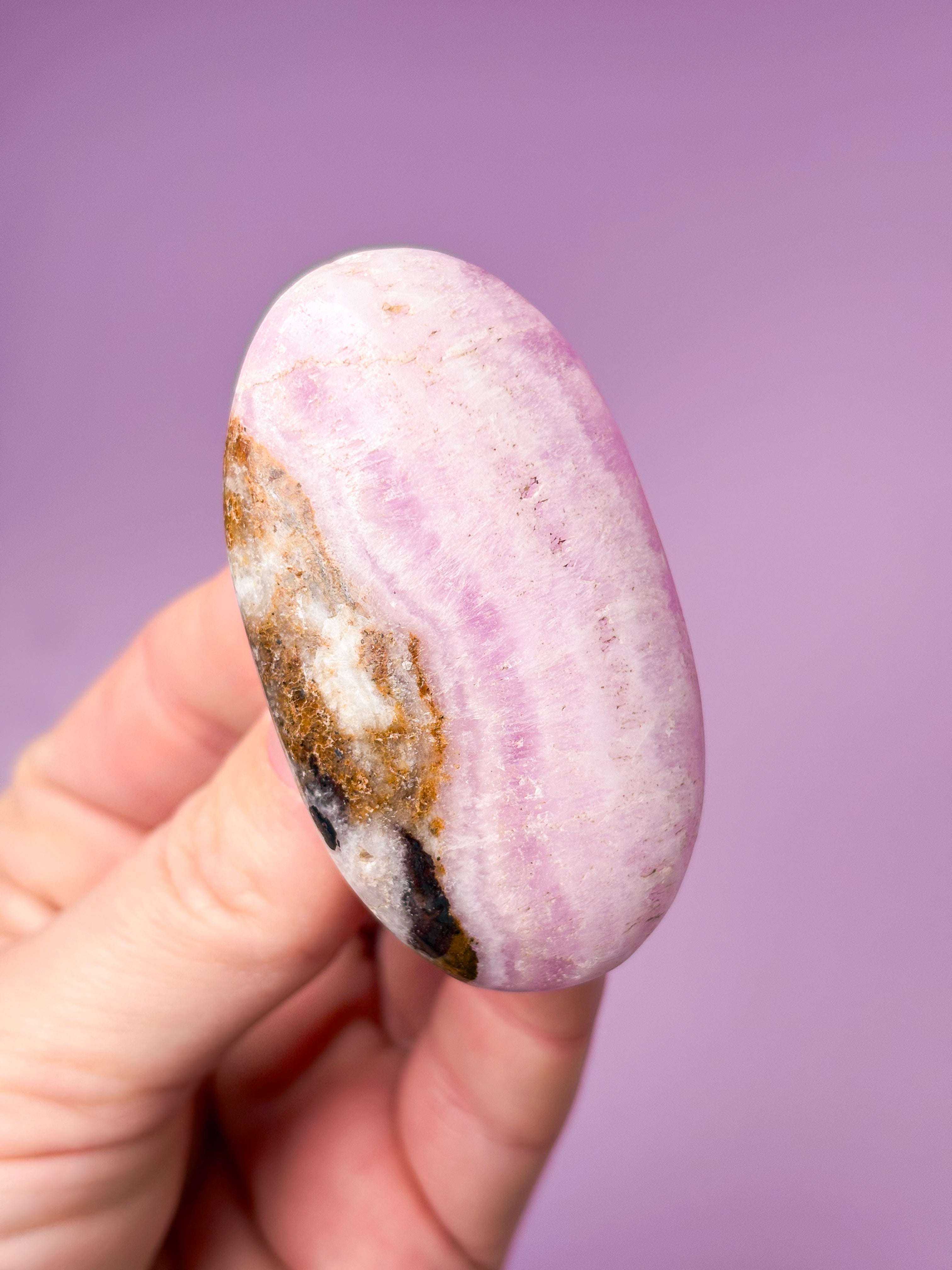 Pink Aragonit Palmstone (Nr. 3)