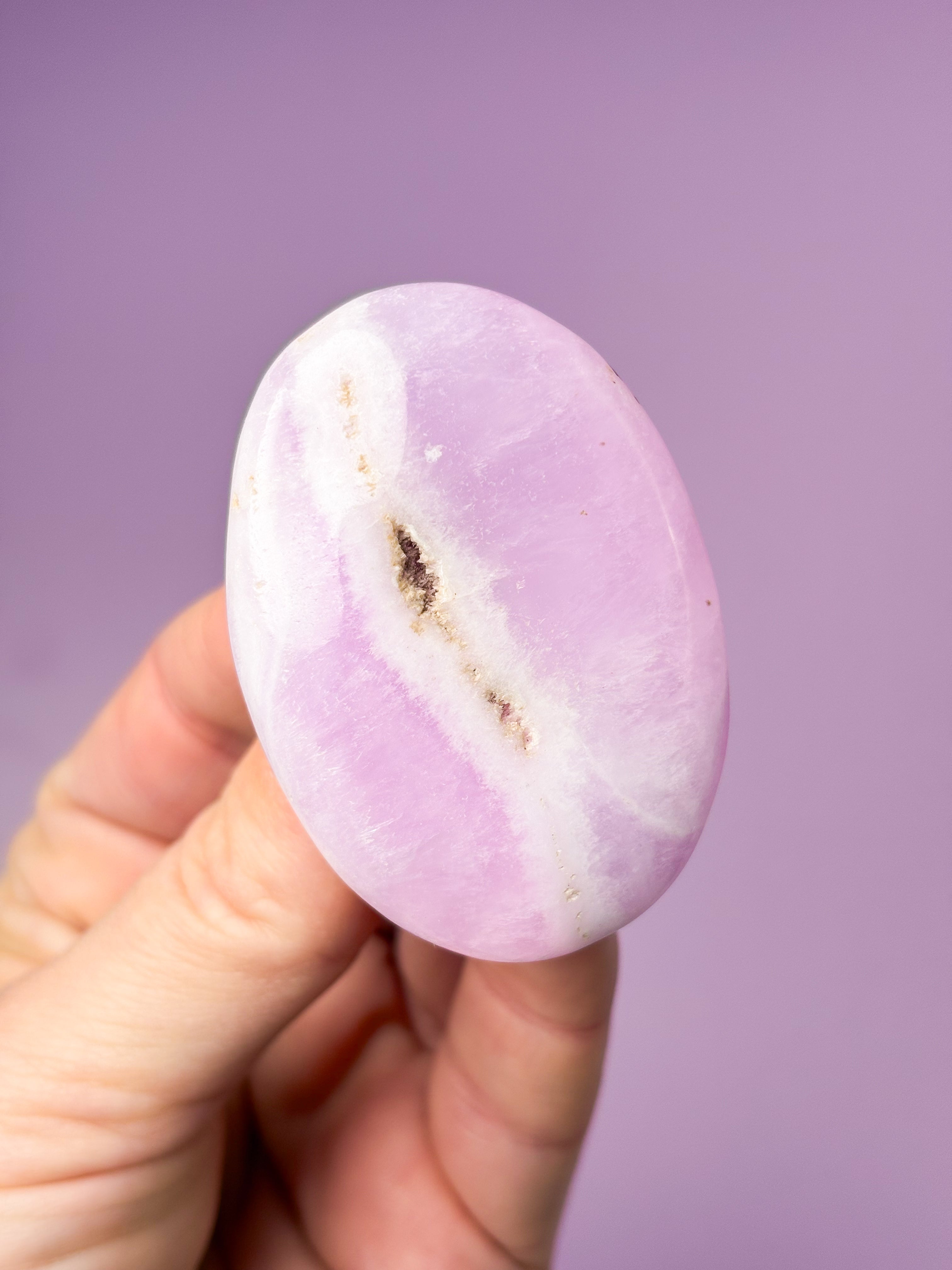 Pink Aragonit Palmstone (Nr. 4)