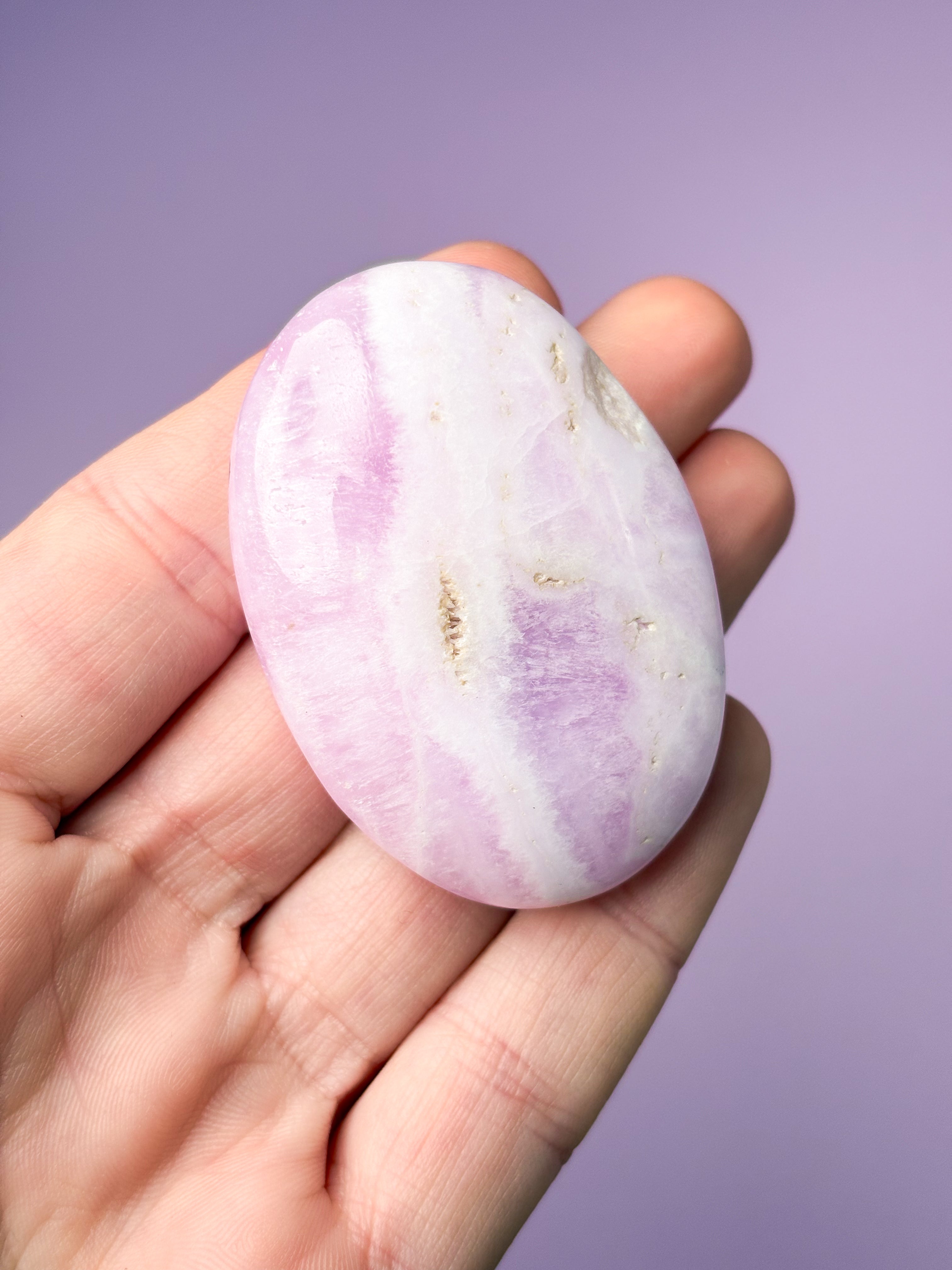 Pink Aragonit Palmstone (Nr. 4)